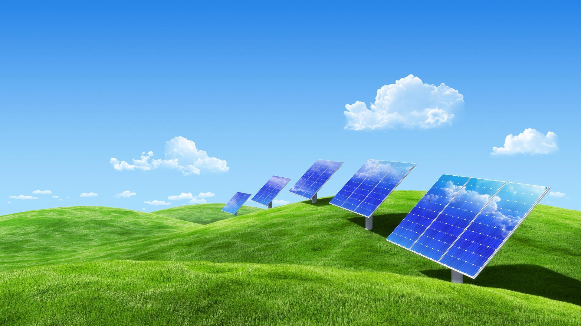 solar renewable energy wallpaper