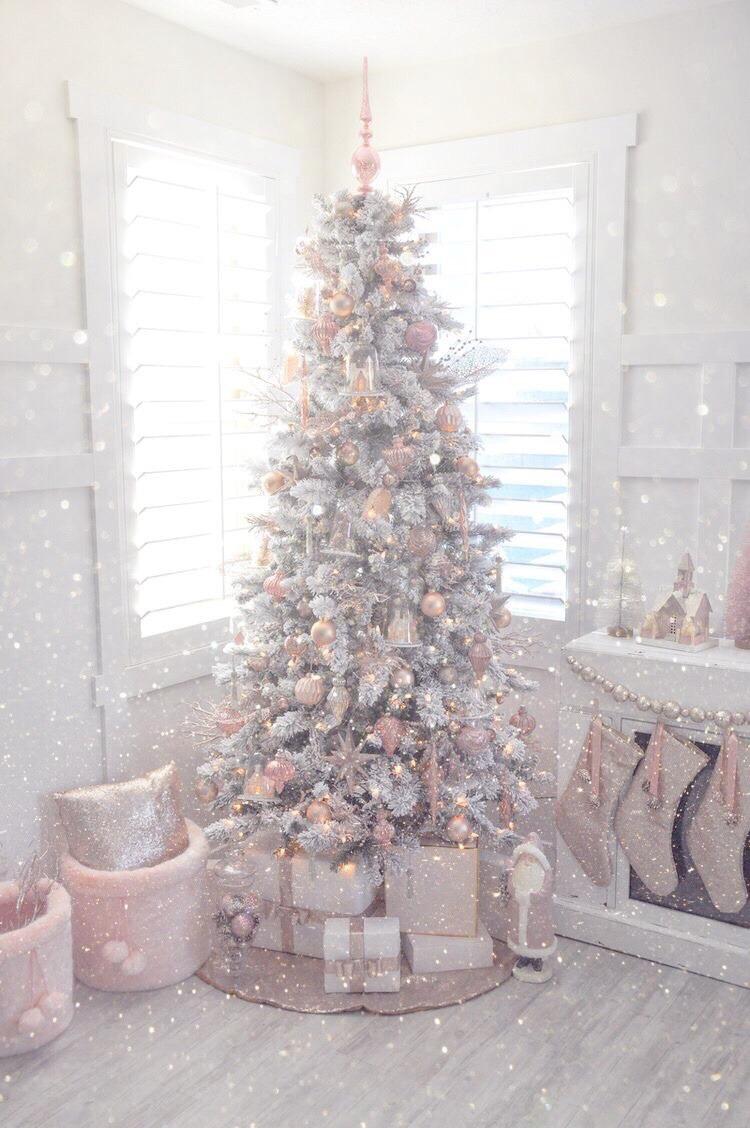 aesthetic christmas home screens