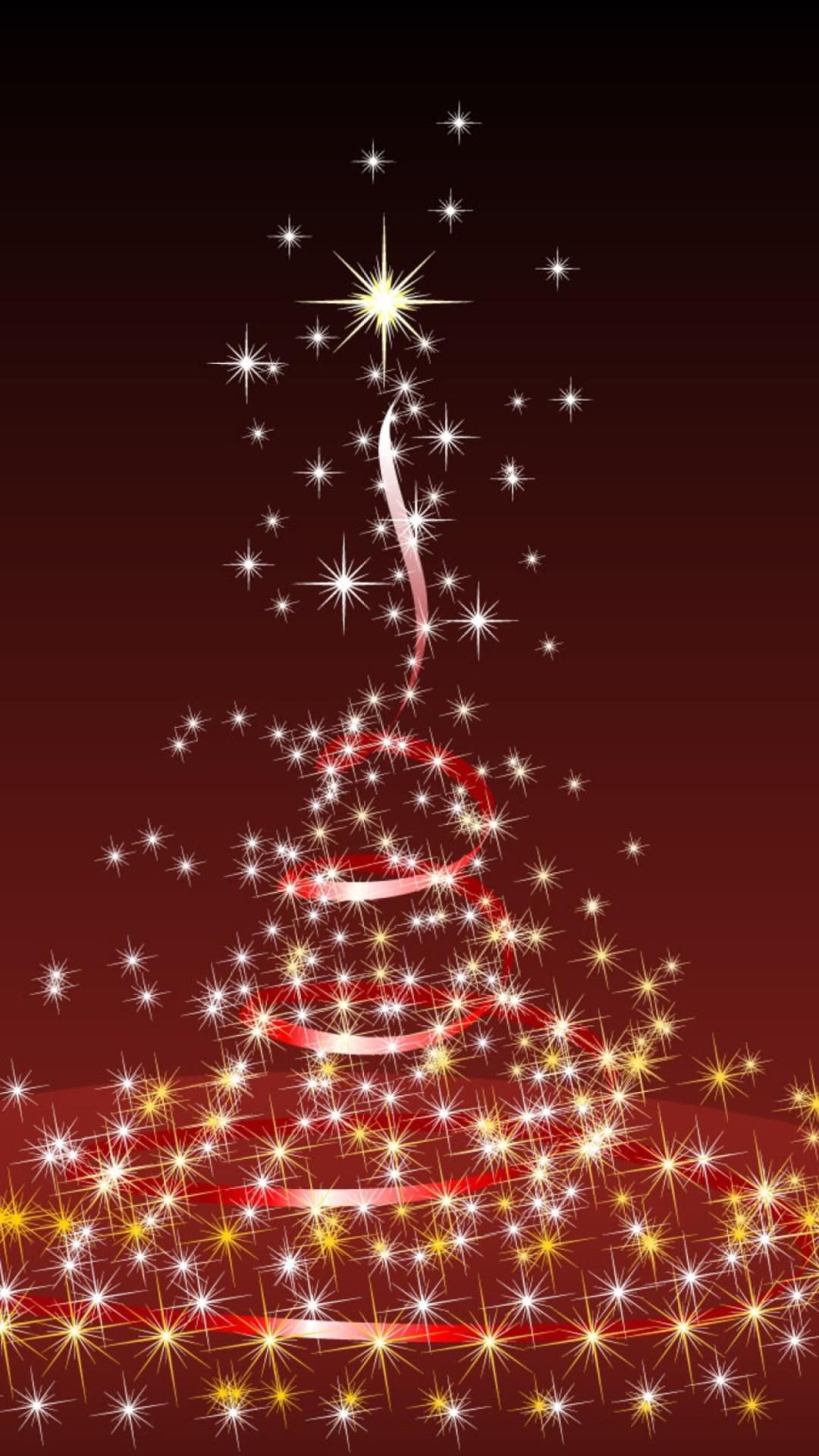 Christmas Lights iPhone Wallpaper