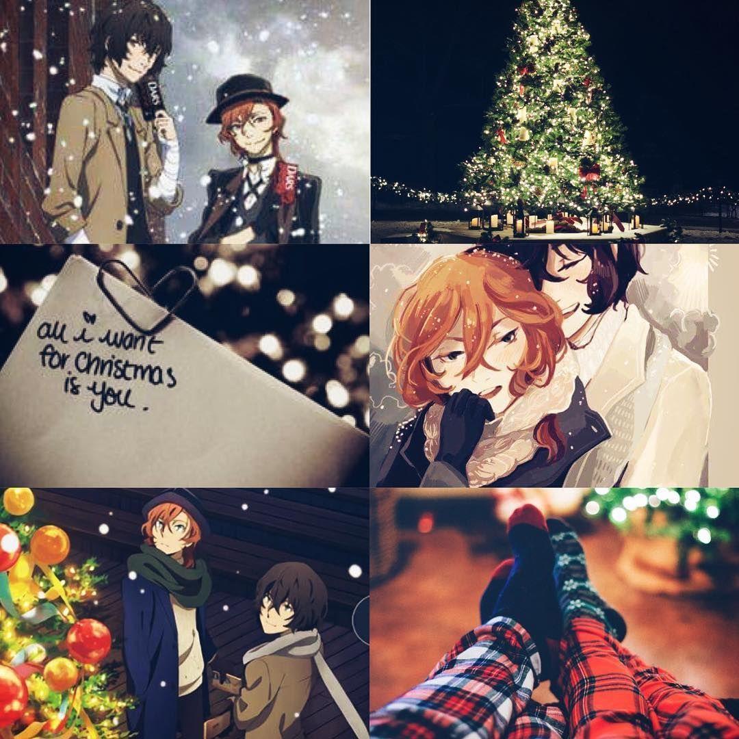 Christmas Anime Aesthetic Wallpaper Free Christmas