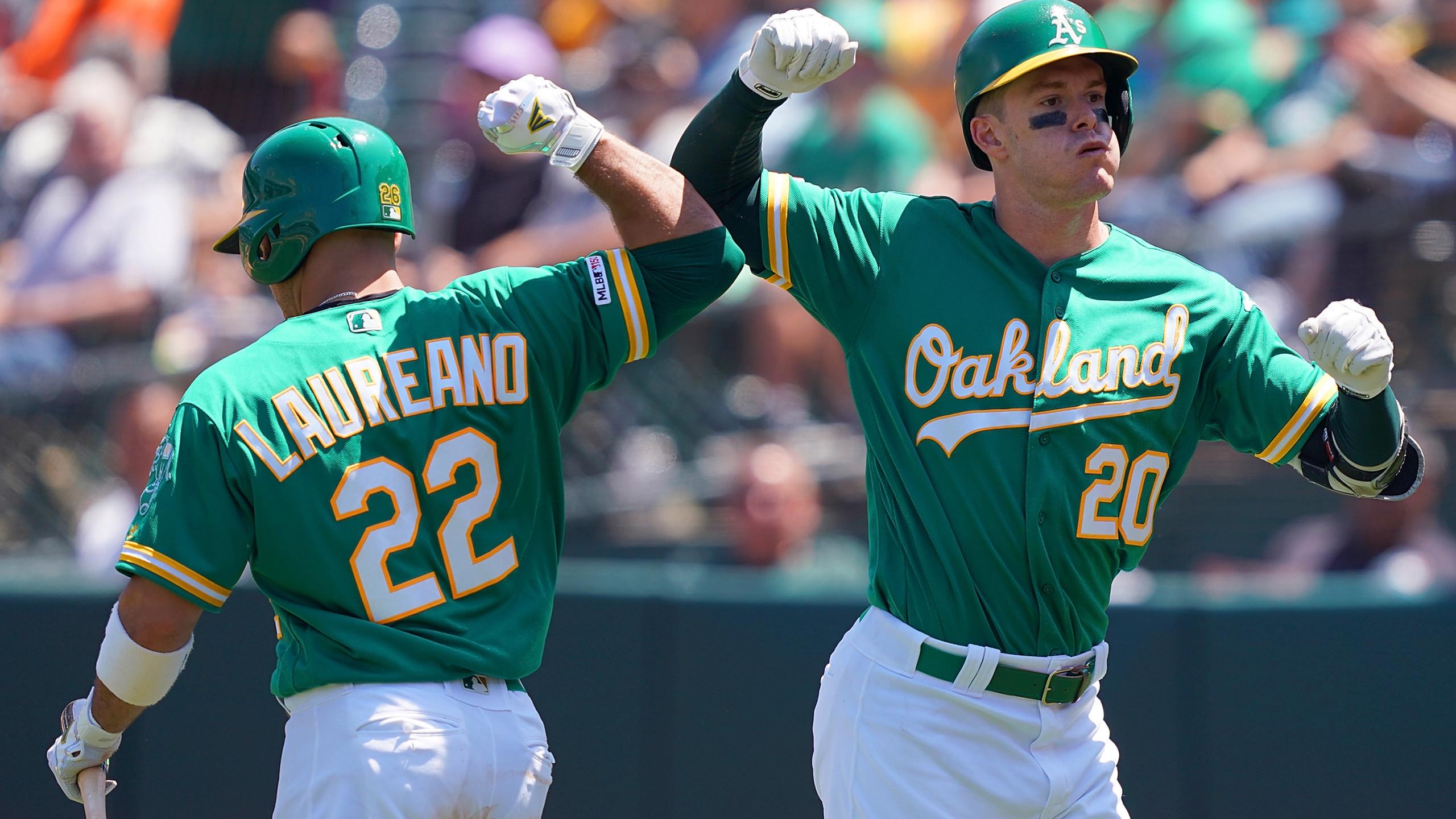 Oakland Athletics Sink Mariners, 10 2