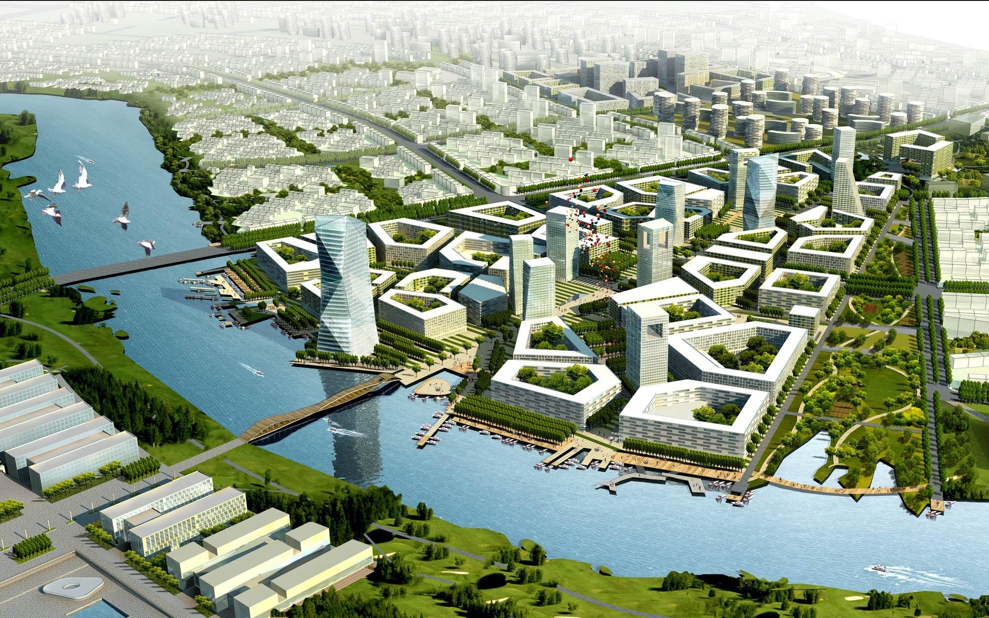 River City street view wallpaper