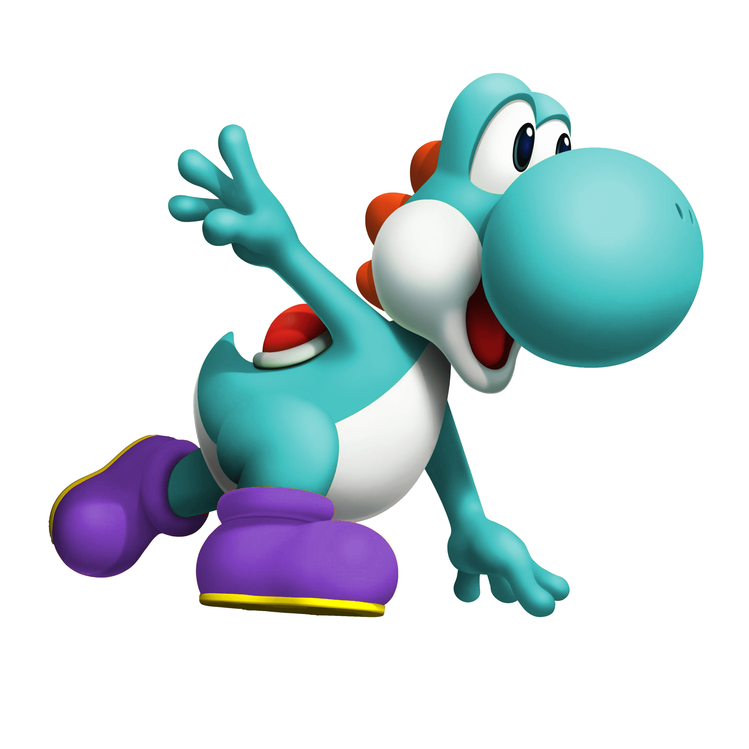 cyan yoshi plush