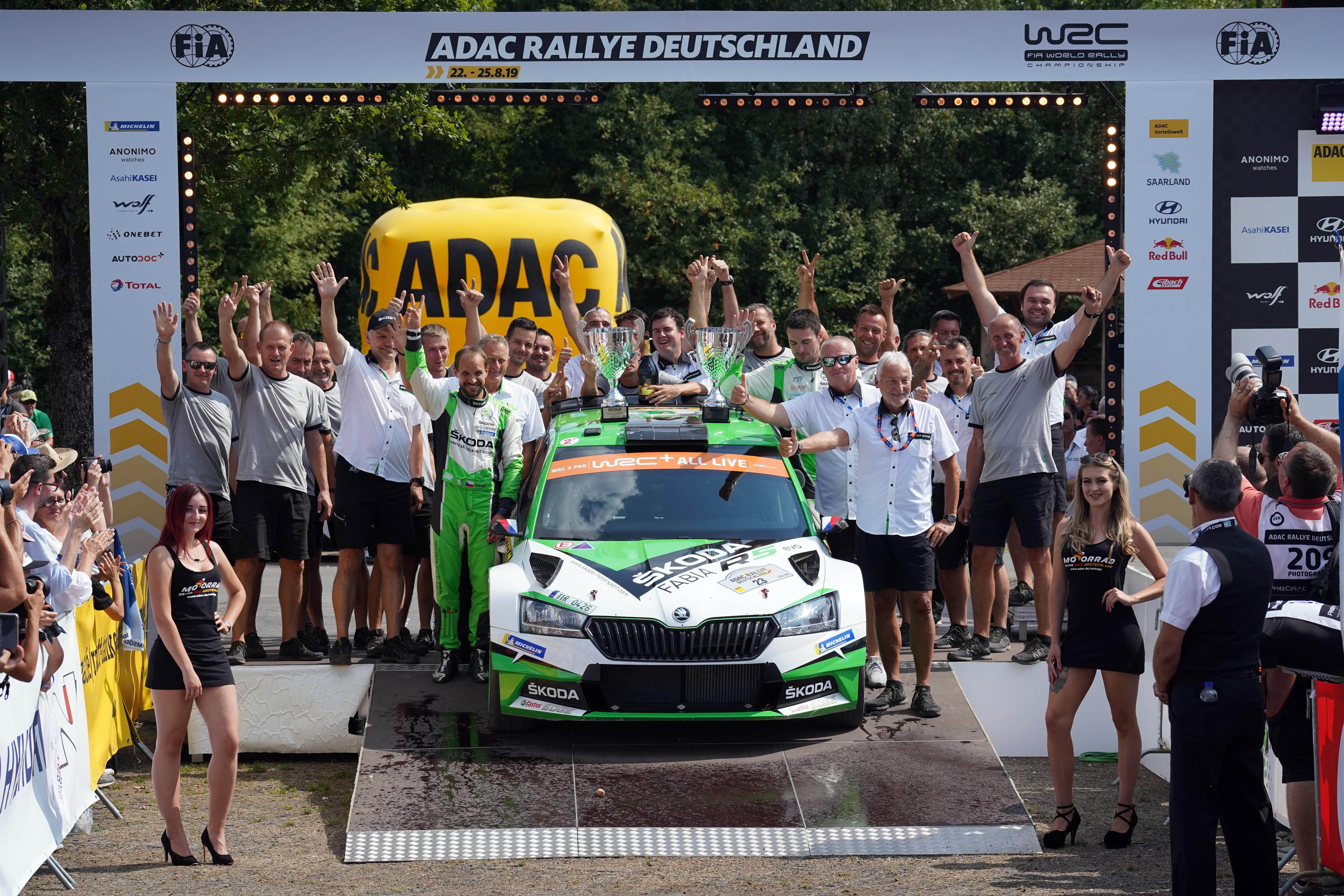 ADAC Rallye Deutschland: ŠKODA's Jan Kopecký And Co Driver