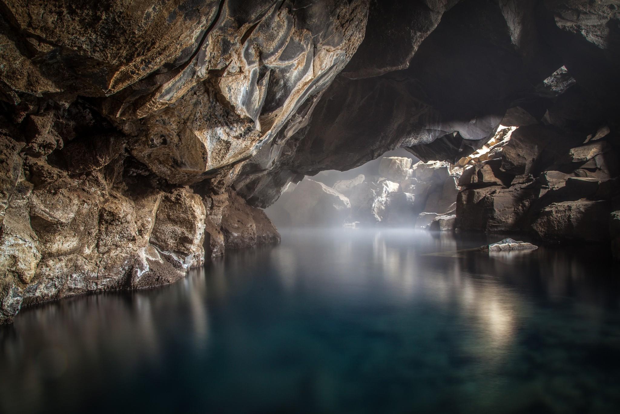 nature, River, Rock, Cave Wallpaper HD / Desktop and Mobile