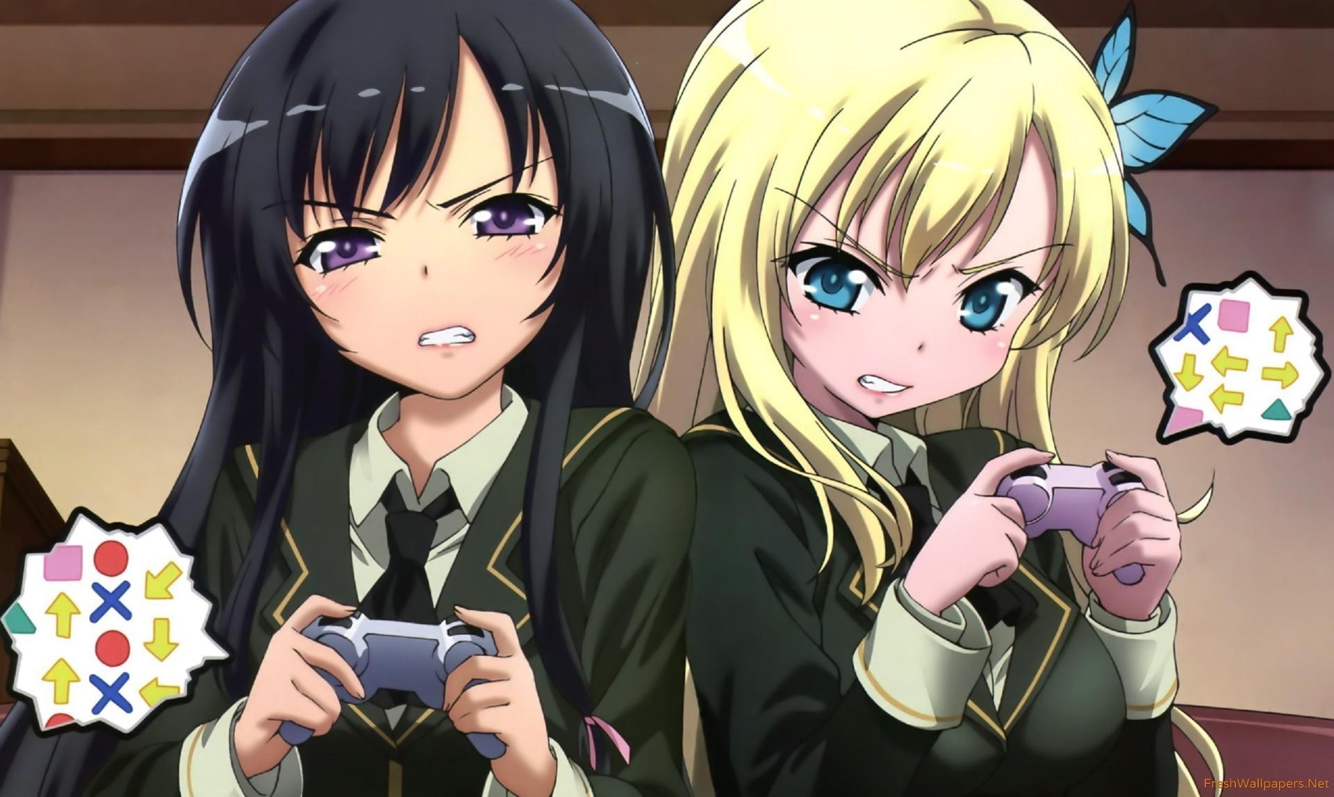 Yozora Mikazuki and Sena Kashiwazaki wallpaper