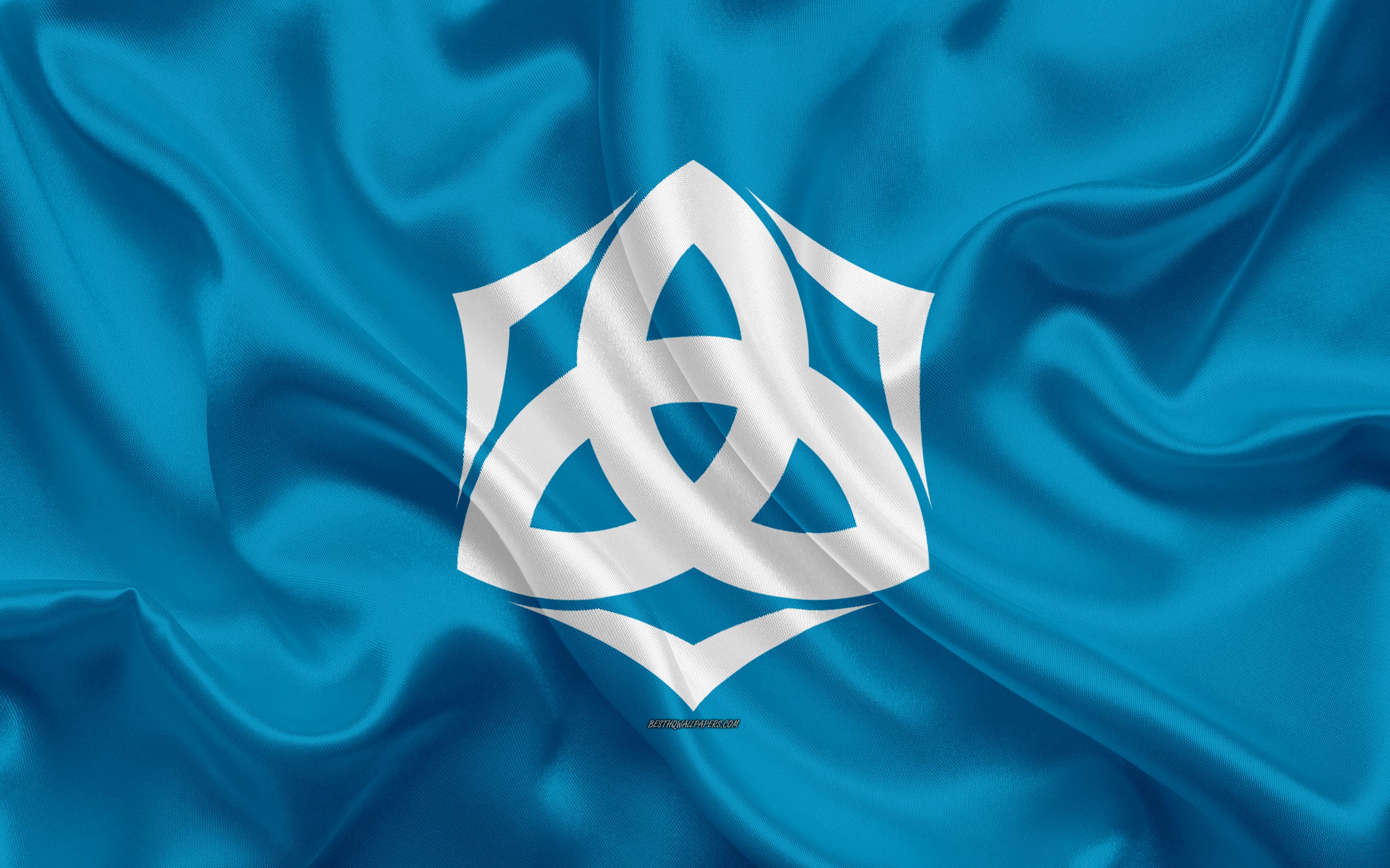 Download wallpaper Flag of Kashiwazaki, 4k, city of japan