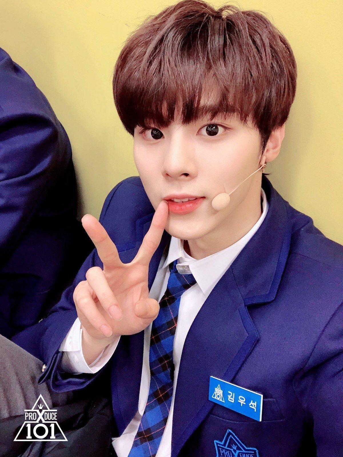 Produce X 101 Trainee Kim Wooseok's Image Completely Changes