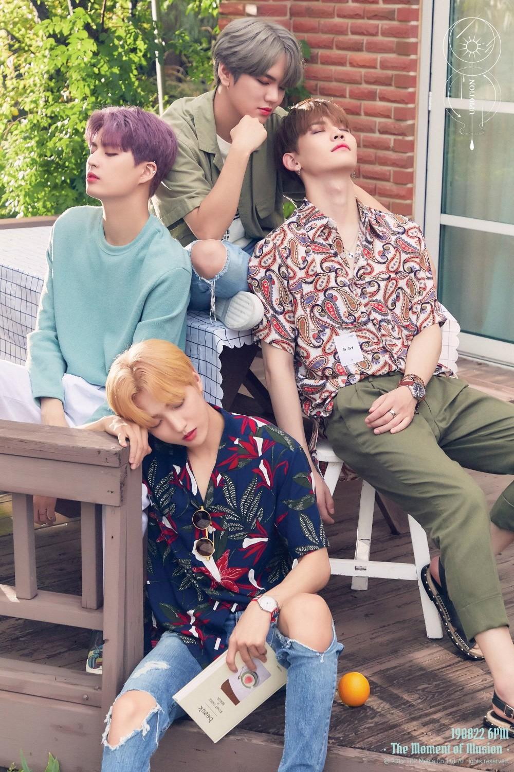 UP10TION reveal unit teaser image for 'The Moment