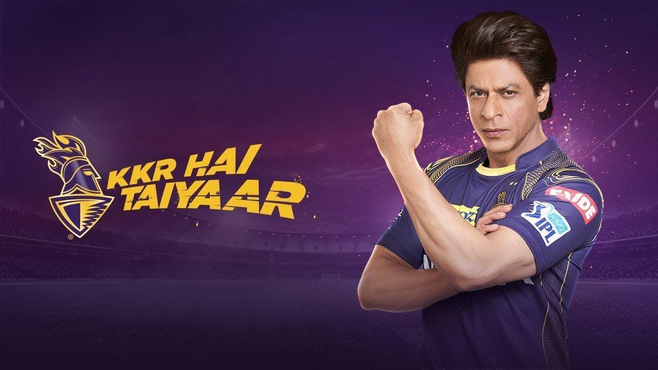 KKR HAI TAIYAAR. VIVO IPL 2018. Shah Rukh Khan in 2019