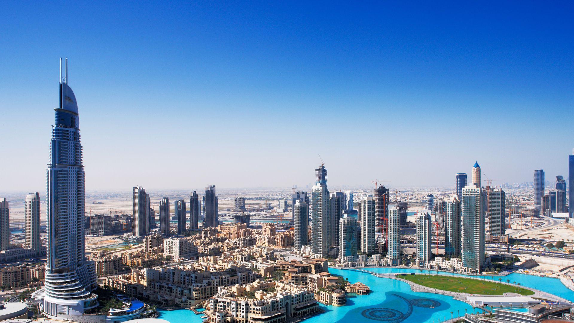 Super Dubai City Desktop Wallpaper Image Free Download