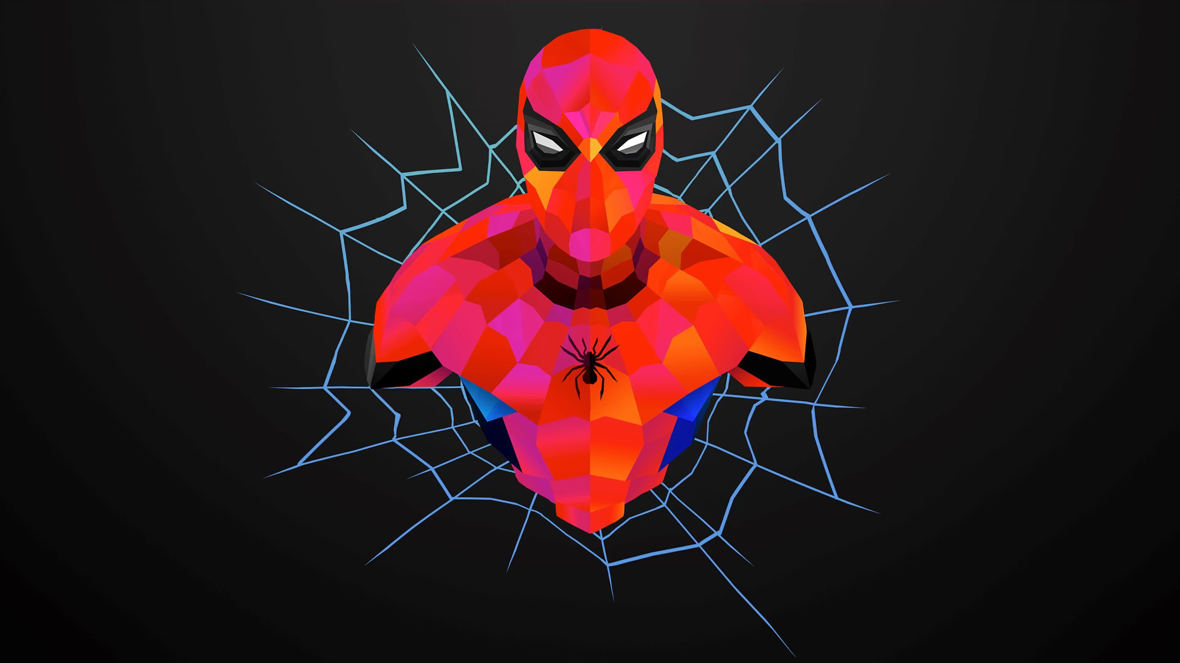 Spider Man Artwork Spider IN 4K Desktop Live Wallpaper