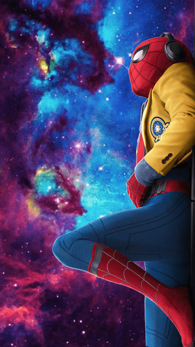 SpiderMan Homecoming iPhone Wallpaper