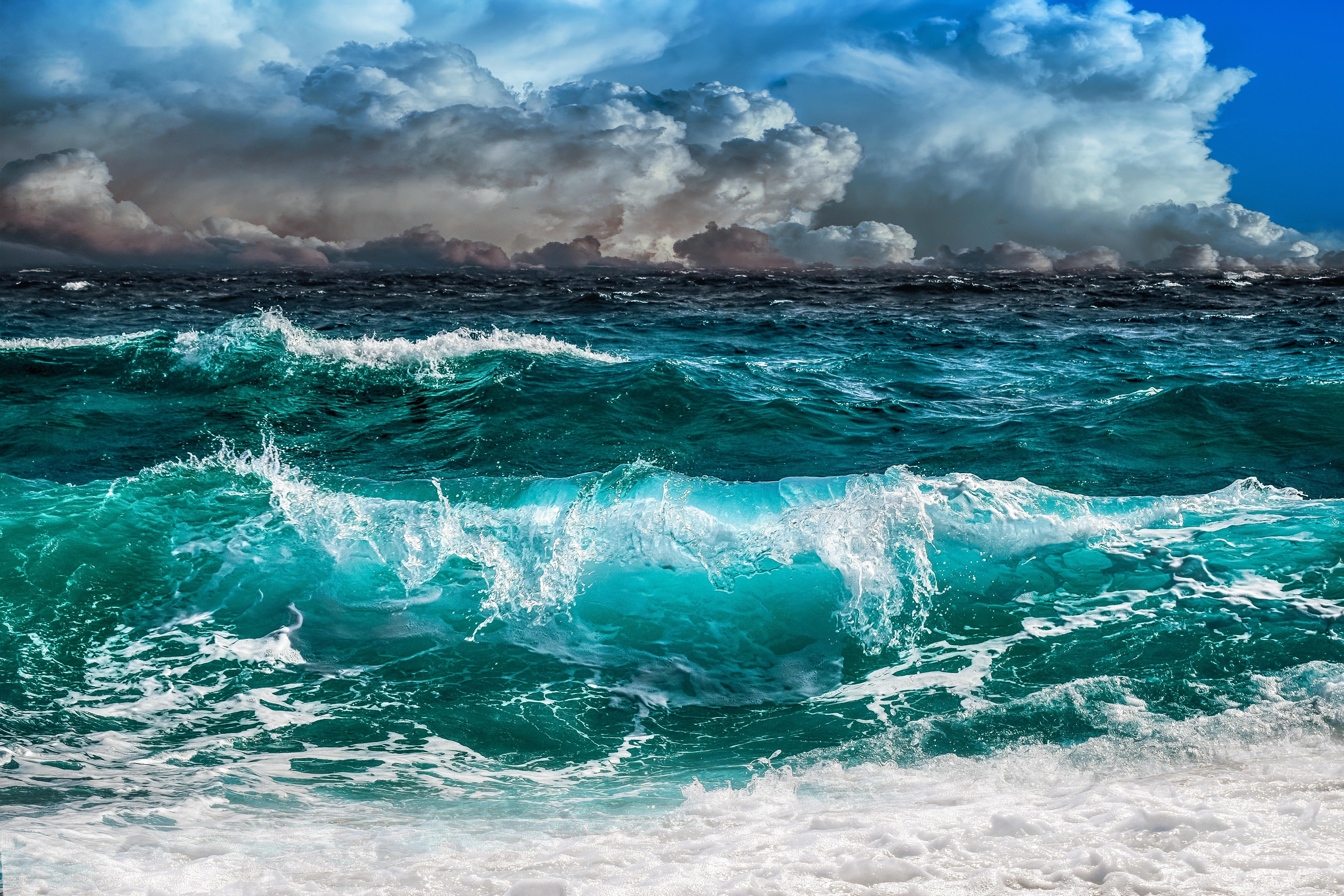 Ocean Winds And Waves Wallpapers Wallpaper Cave