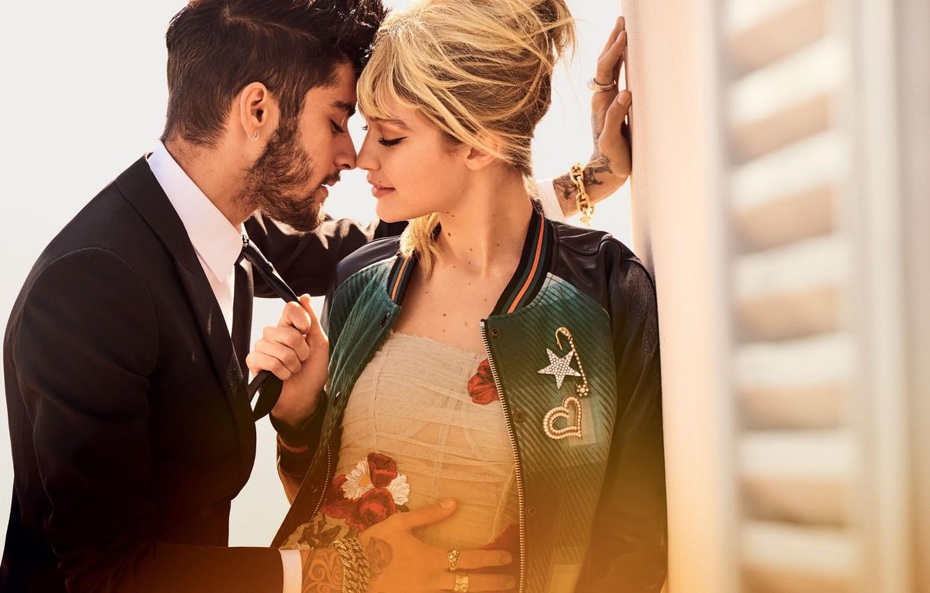 Wallpaper model, lovers, Zayn Malik, Gigi Hadid, Gigi Hadid