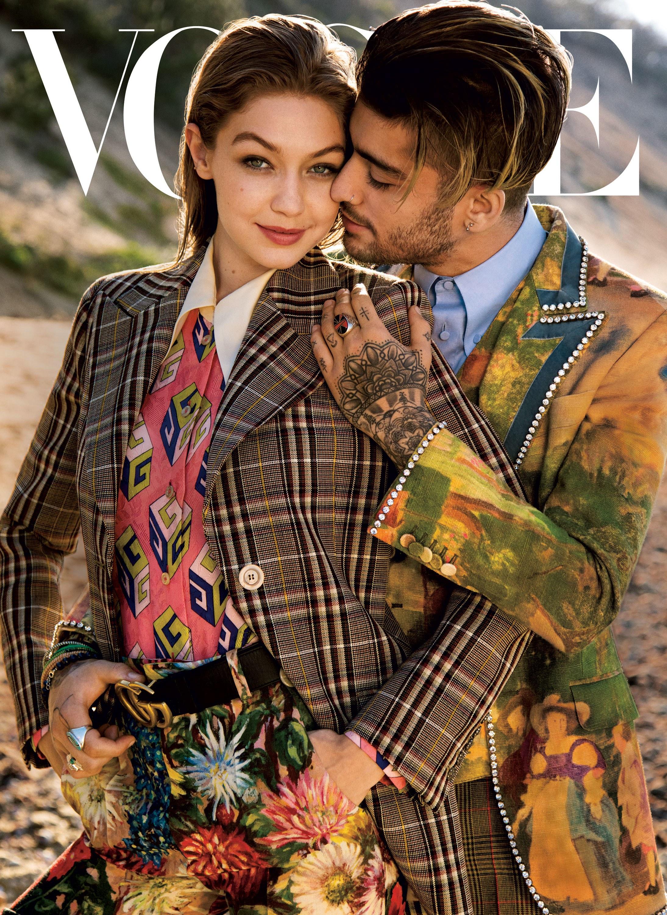 Gigi Hadid, Zayn Malik Stun on 'Vogue' Cover: Photo