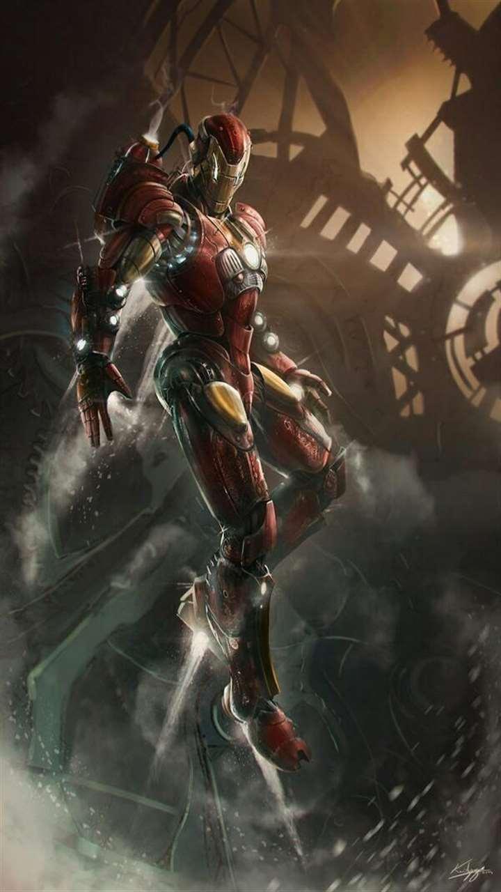 Iron Man Lock Screen HD Wallpaper for Android