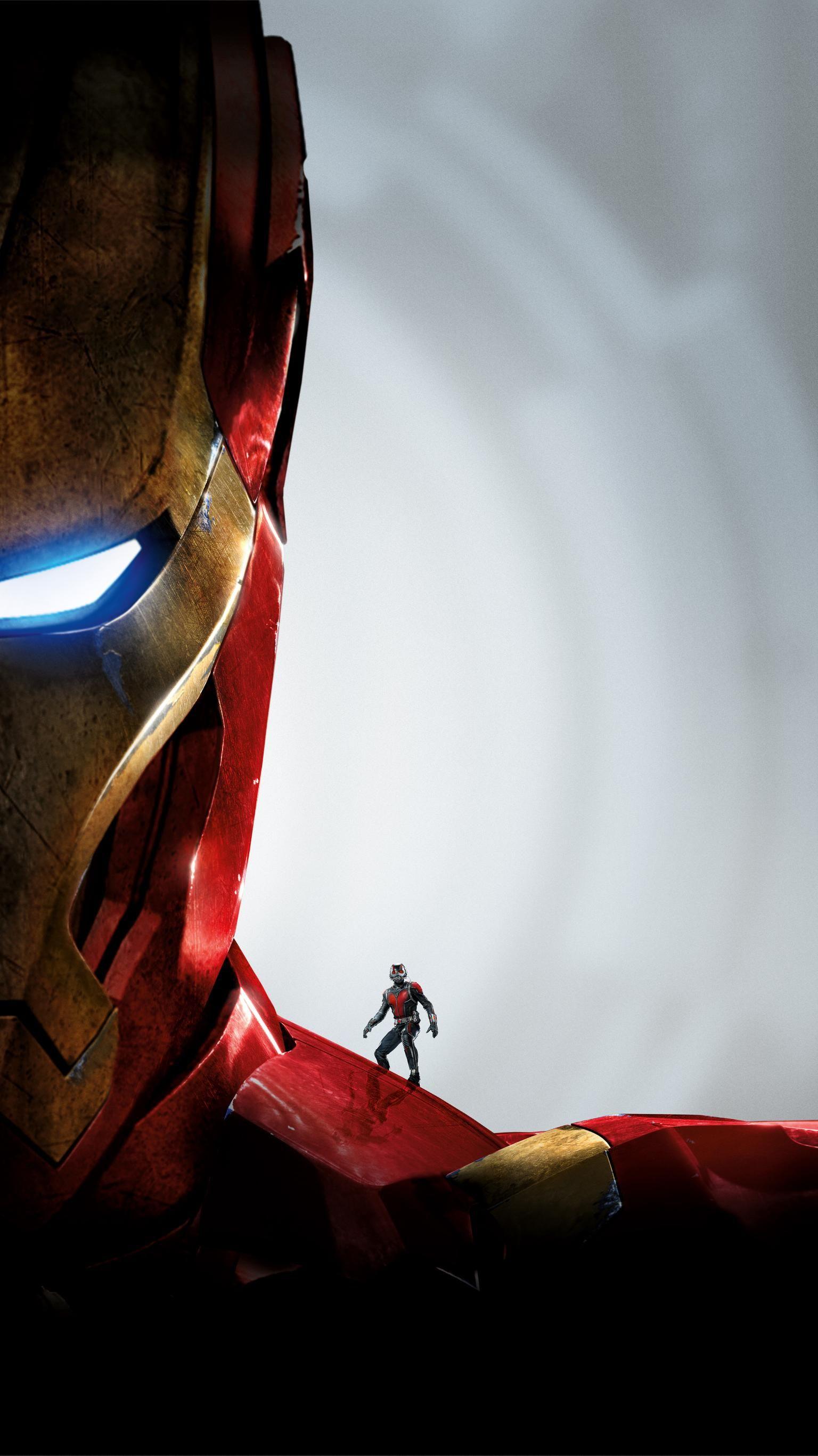 Ant Man (2015) Phone Wallpaper. 映画. Iron Man, Iron Man