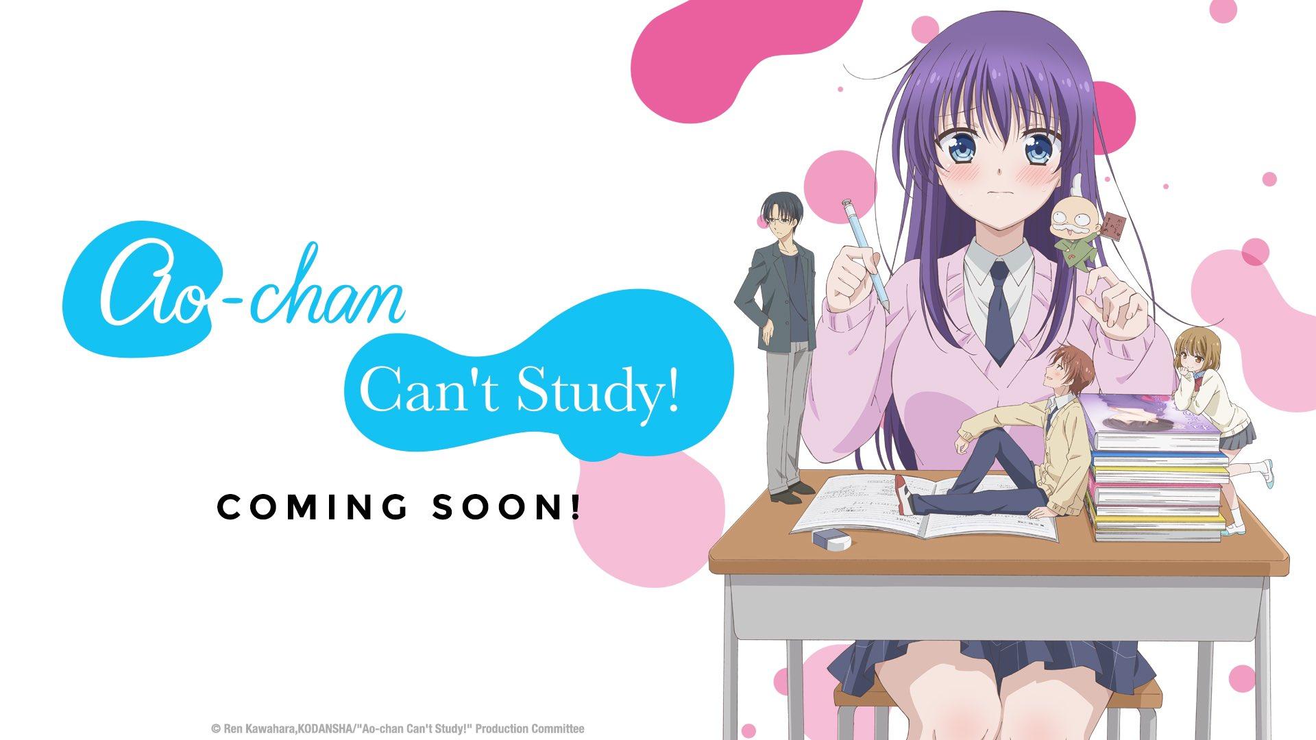 Ao-chan Can't Study! HD Wallpapers - Wallpaper Cave - Ao Chan Can't Study Watch Online Free