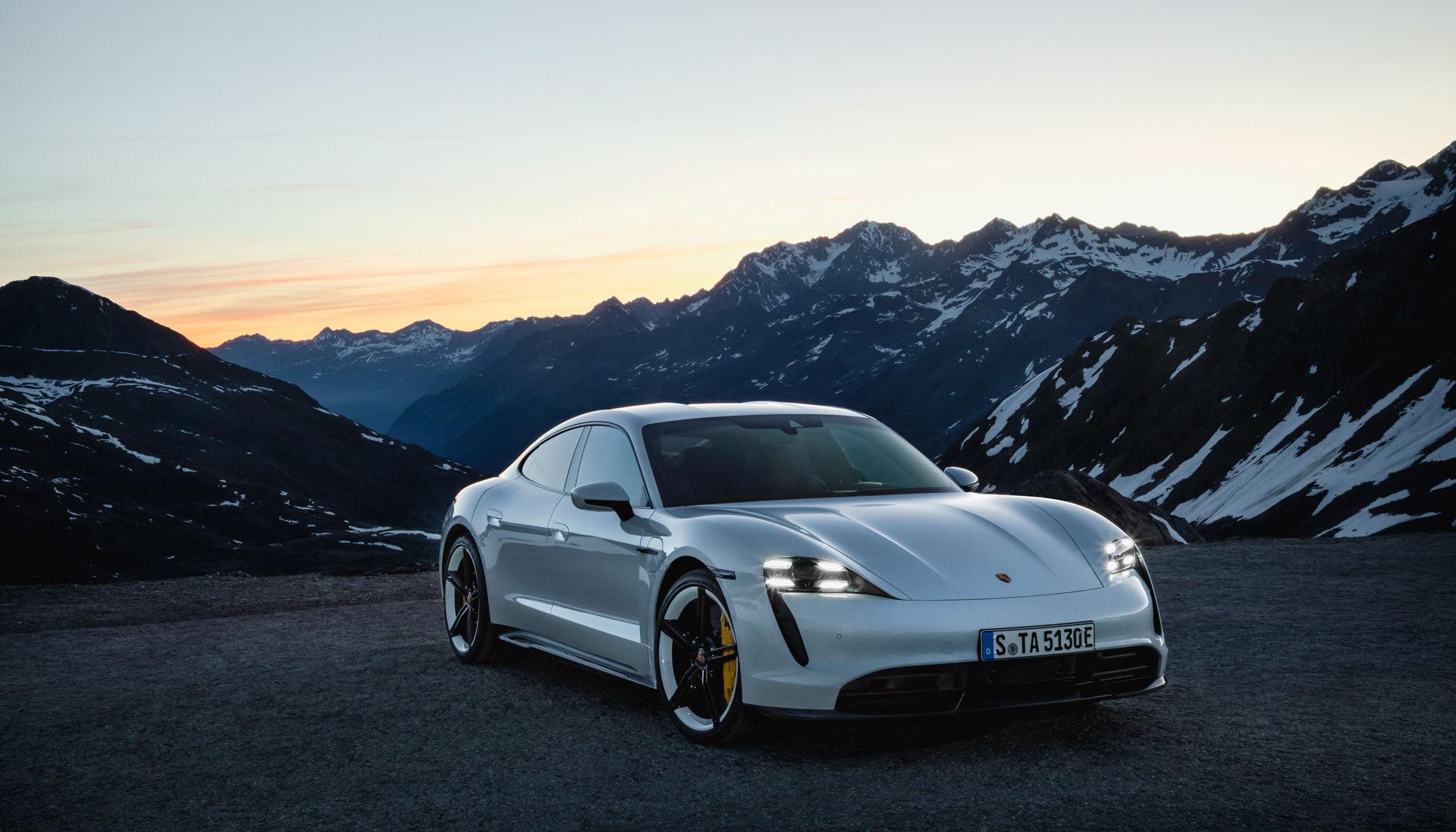 Porsche unveils production version of its Taycan electric