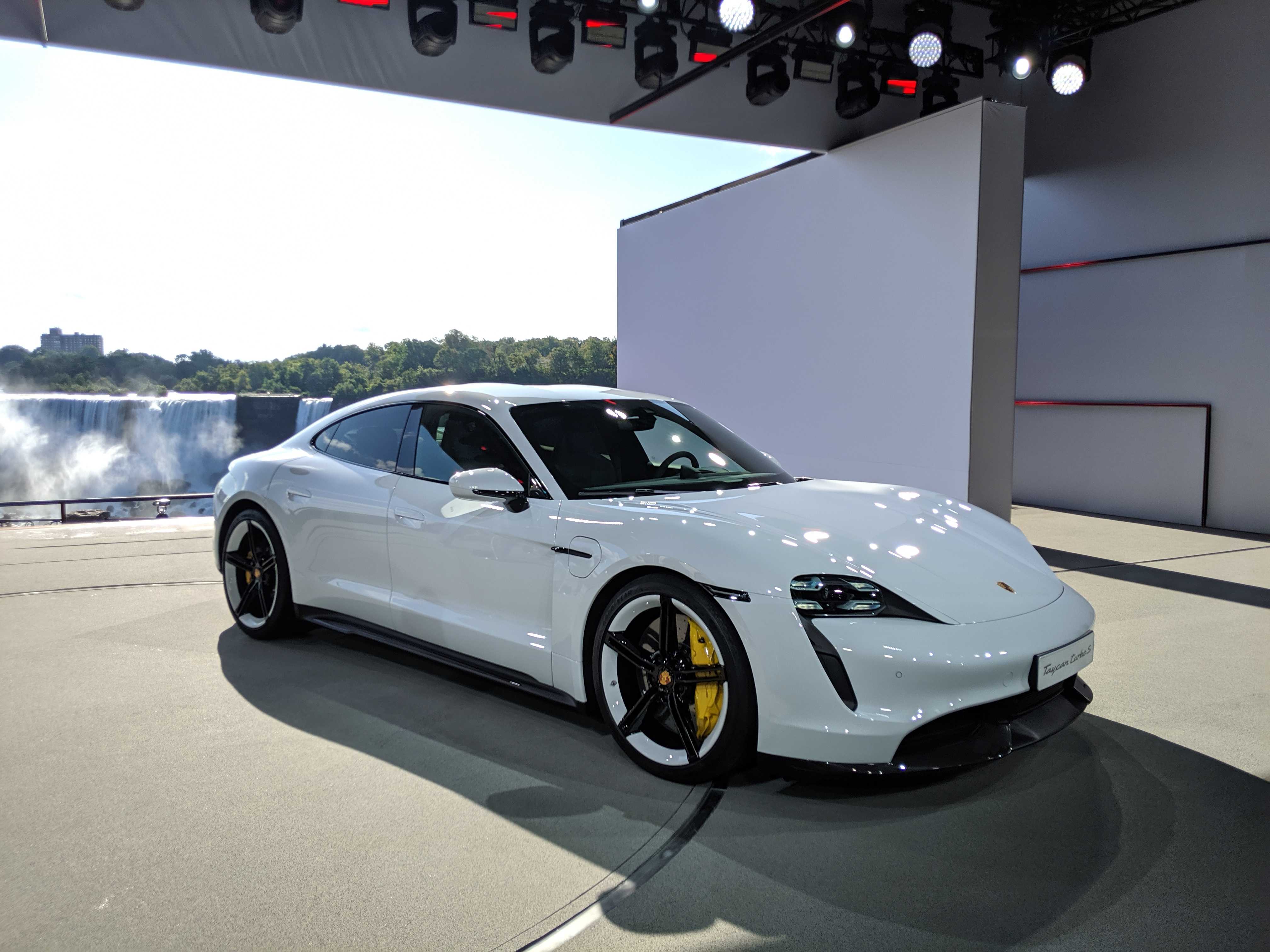 Porsche unveils the $900 Taycan Turbo electric sedan