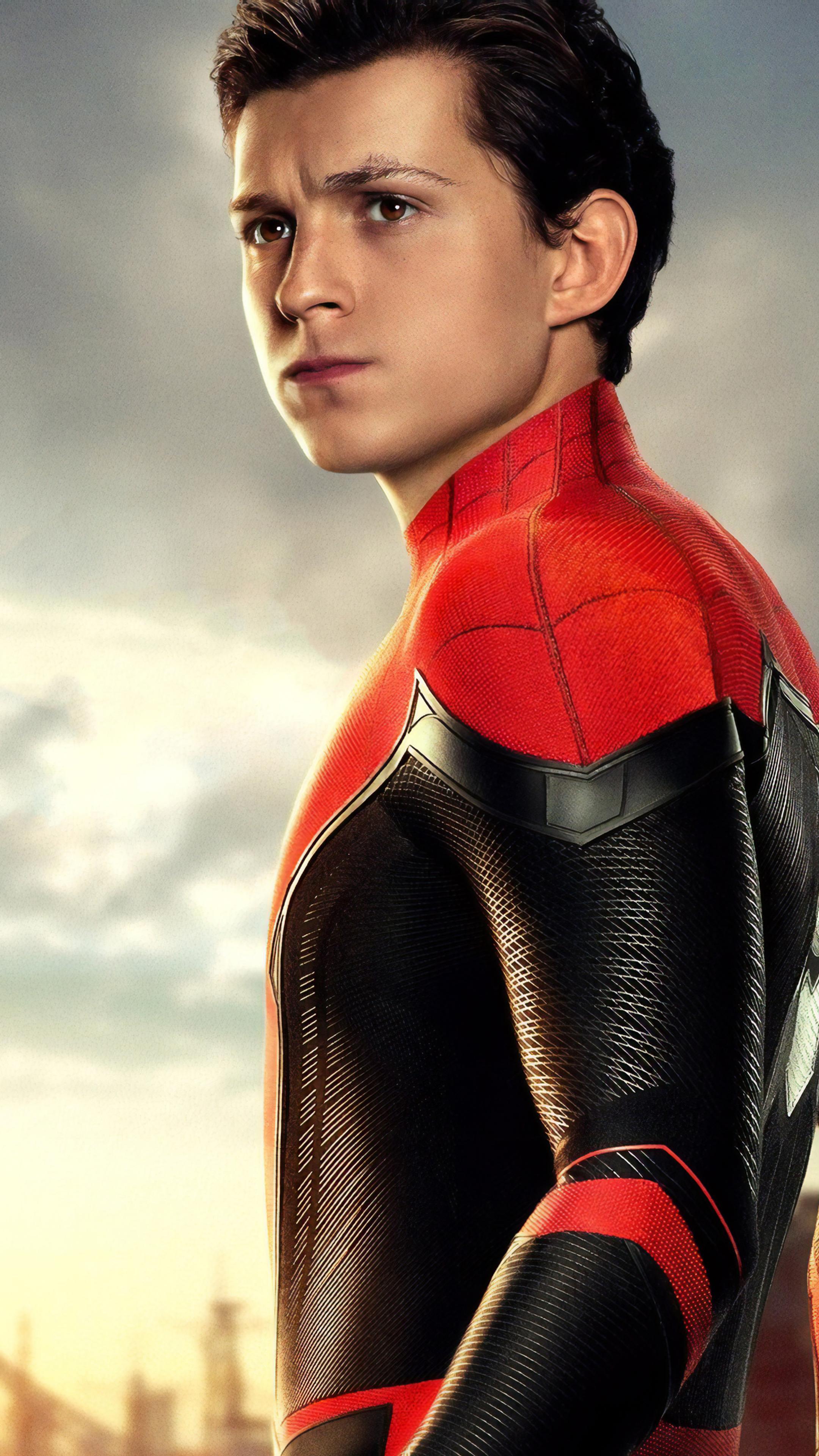 Tom Holland As Peter Parker Spider Man Far From