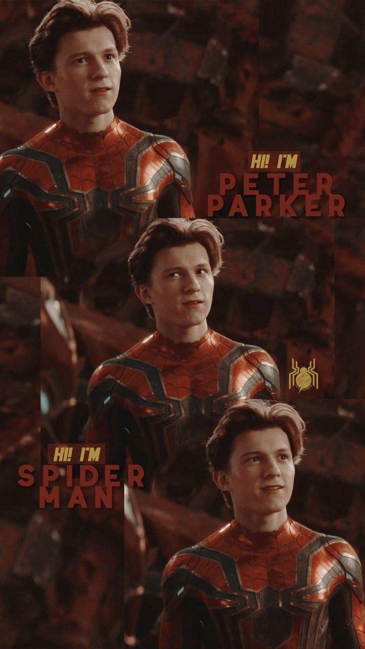 Spiderman. Peter Parker lockscreen. wallpaper. Spiderman