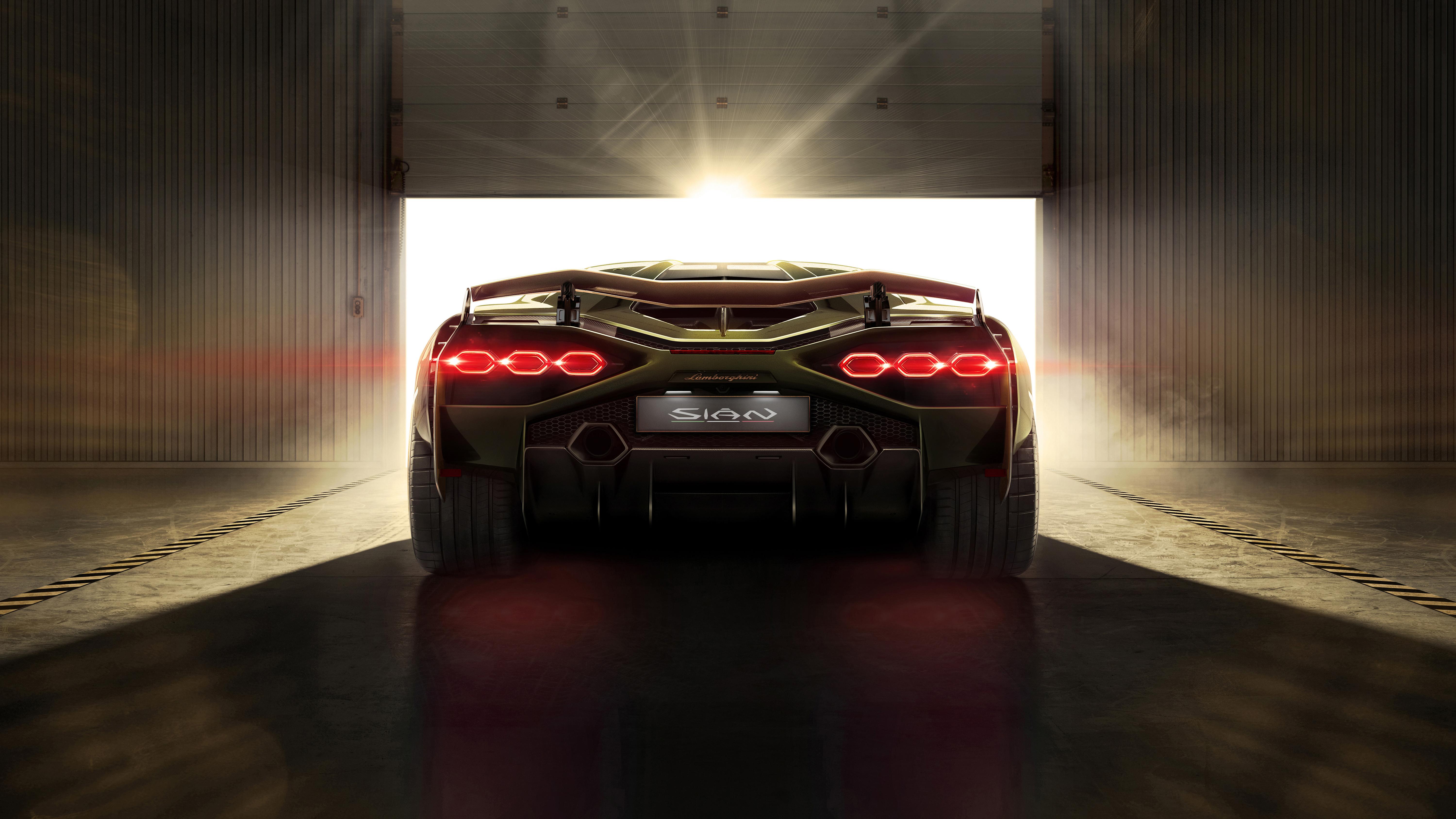 Lamborghini Sian 2019 4K 5 Wallpaper. HD Car Wallpaper