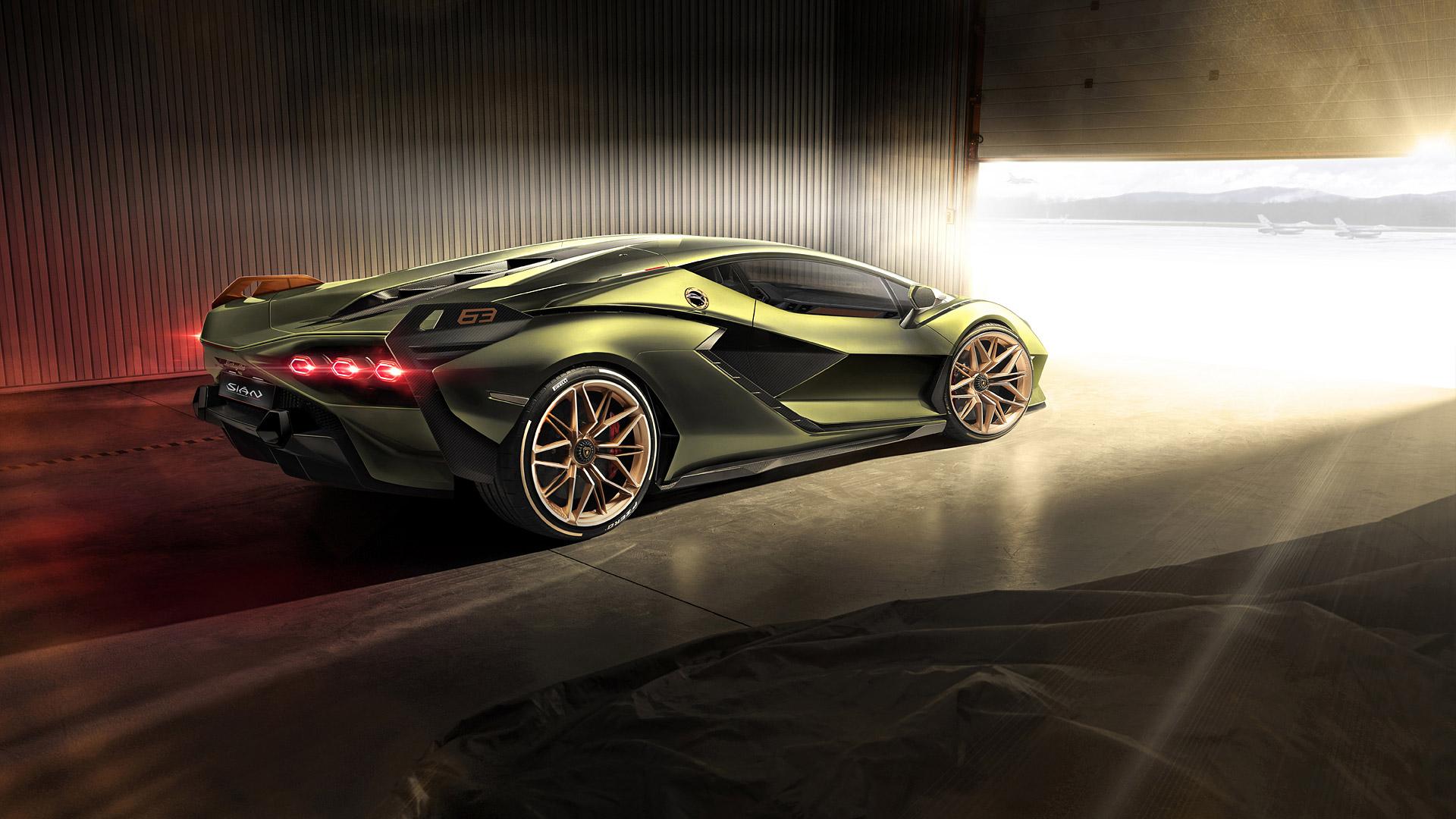 Lamborghini Sian Wallpaper & HD Image