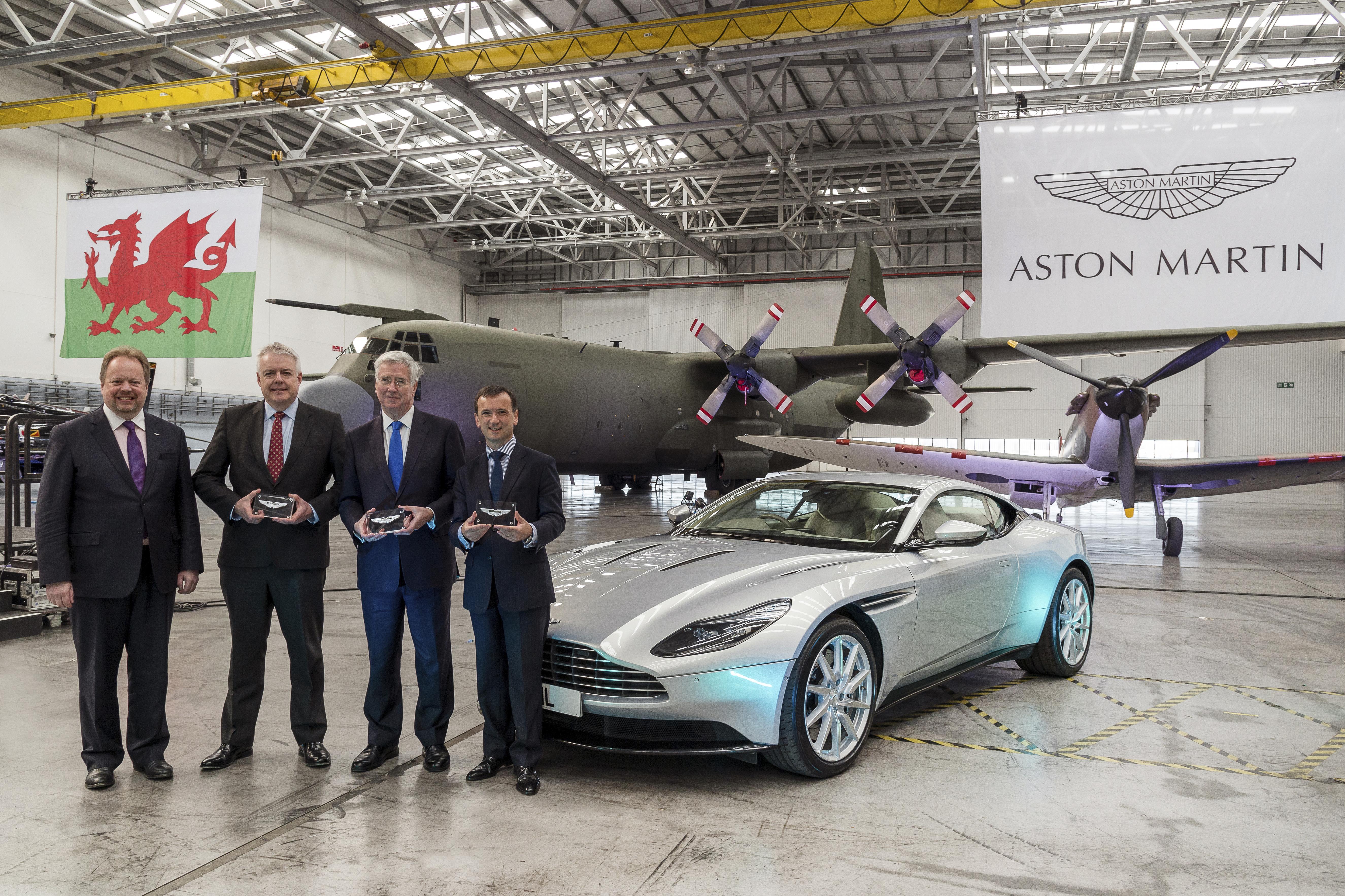 Aston Martin starts conversion of St Athan facility ahead