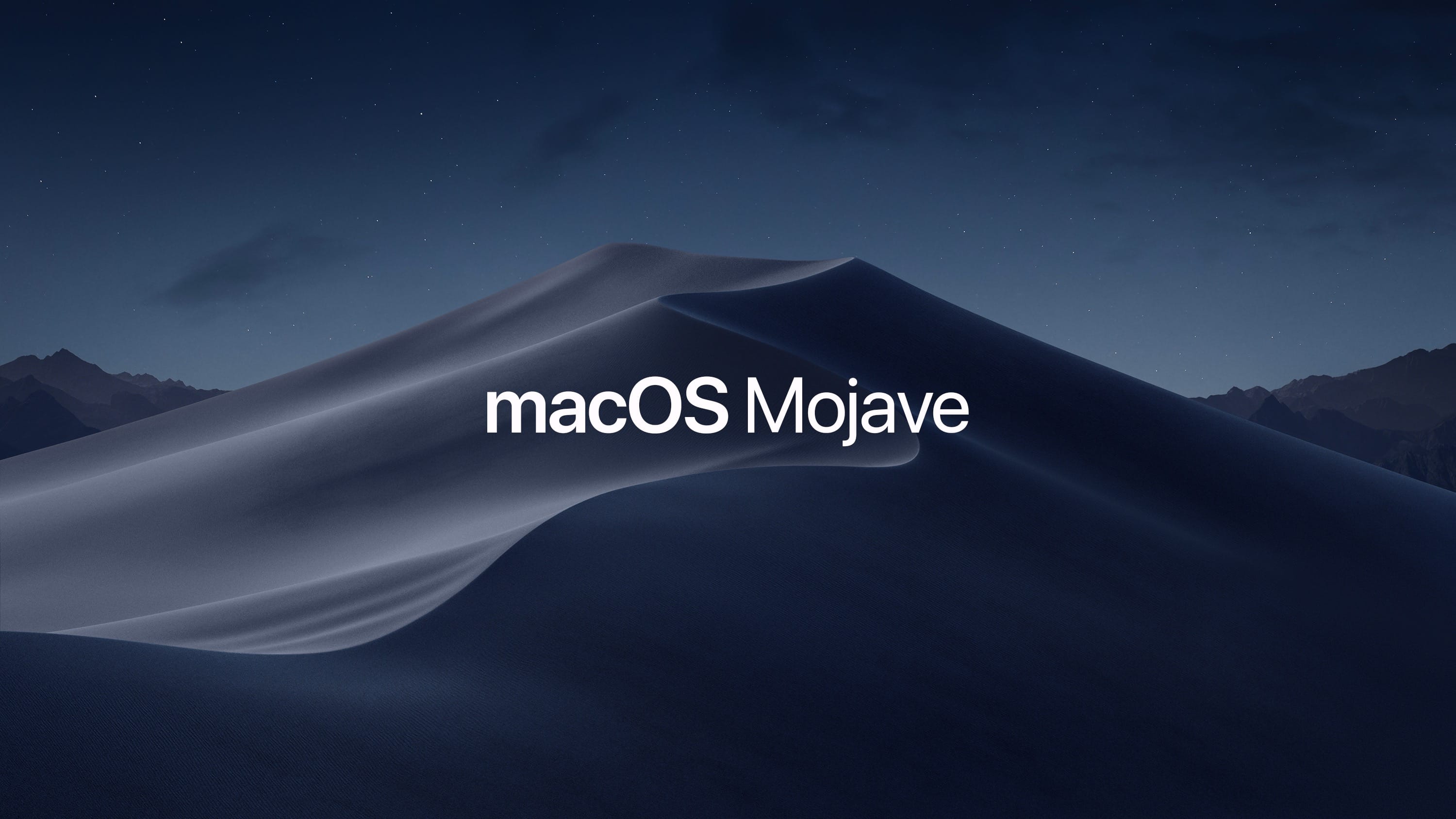 New macOS Mojave Wallpaper