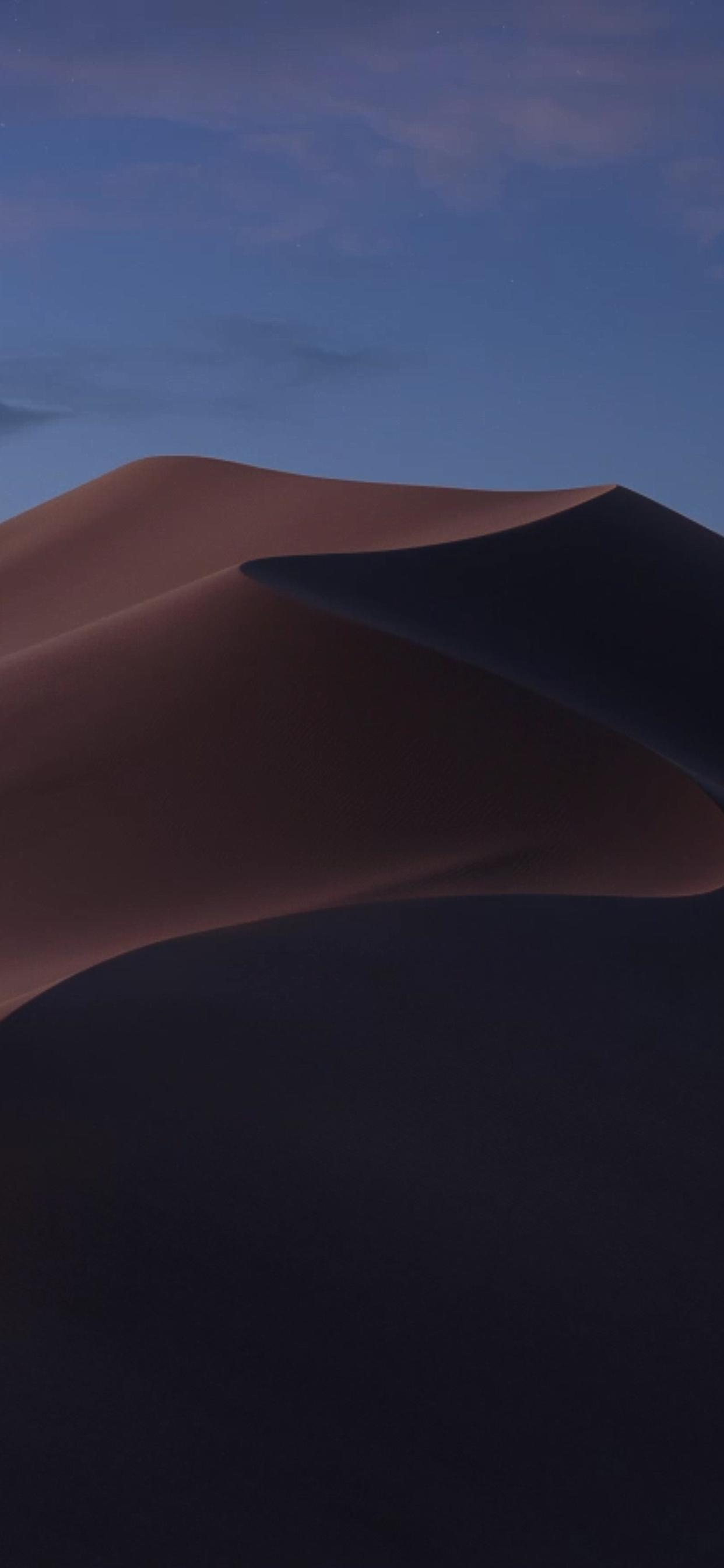 HD wallpaper: Dunes, 4K, Night, macOS Mojave | Wallpaper Flare