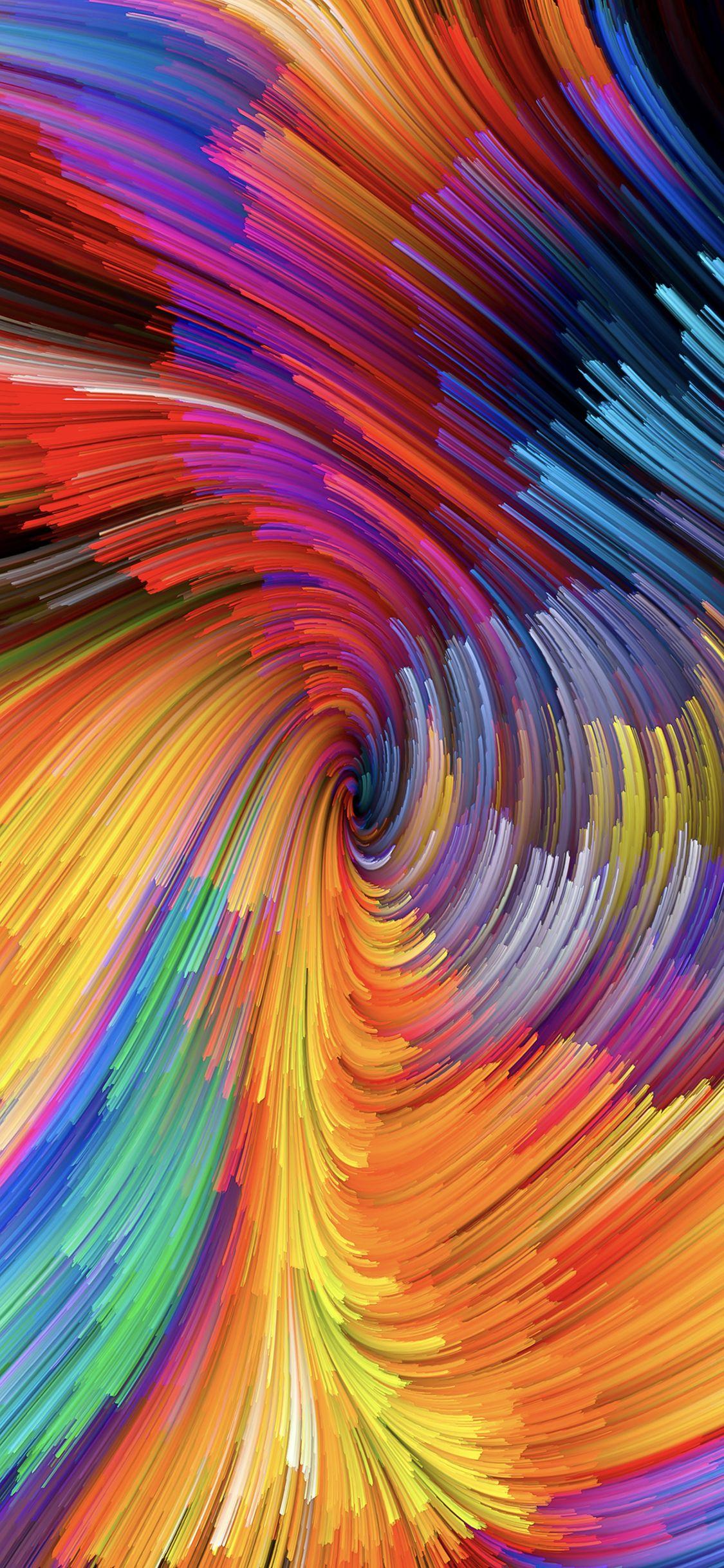 A swirl of fibers from macOS Mojave. Painting wallpaper, Abstract wallpaper, Phone wallpaper