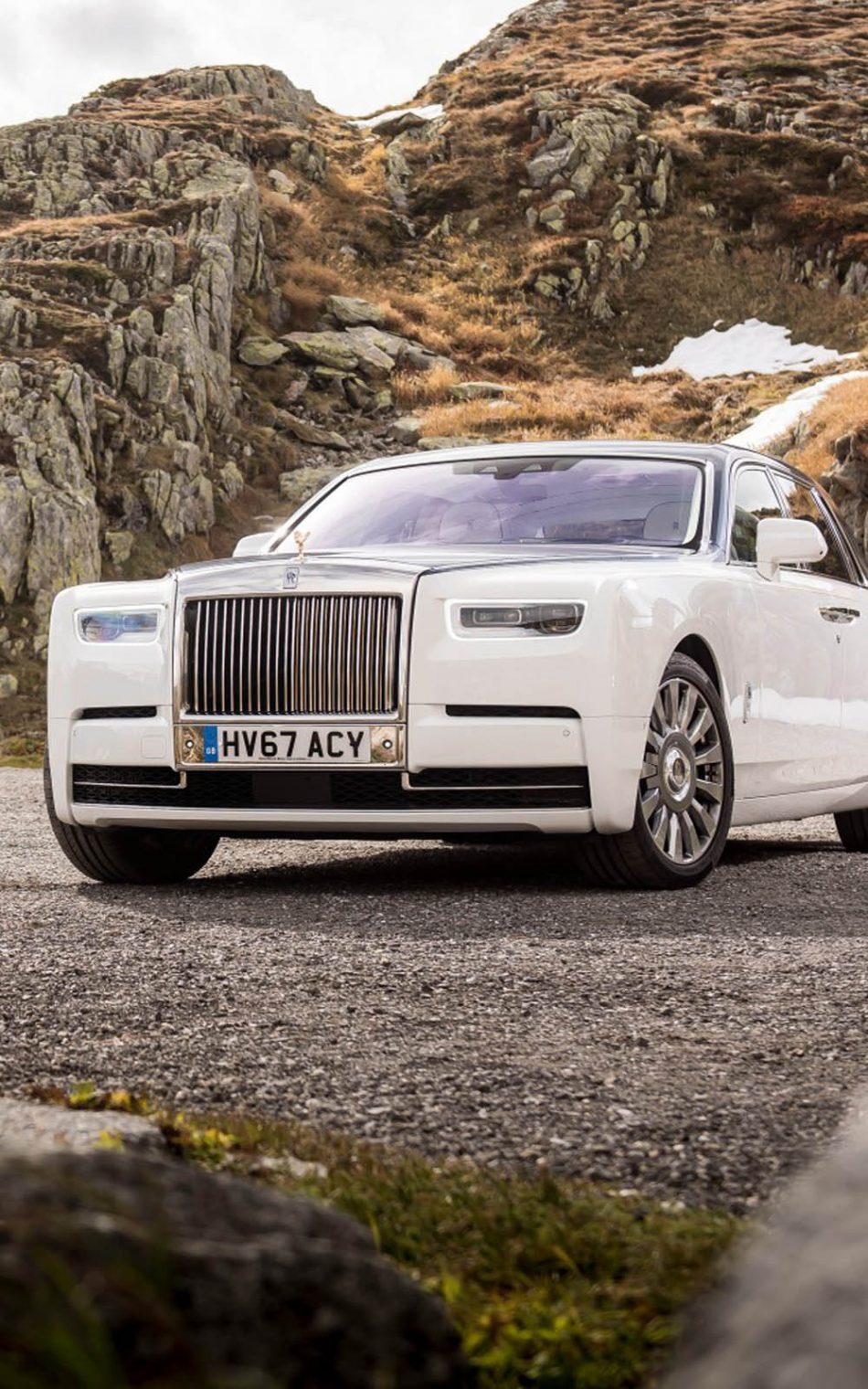 Rolls Royce Phantom White Free 4K Ultra HD Mobile Wallpapers