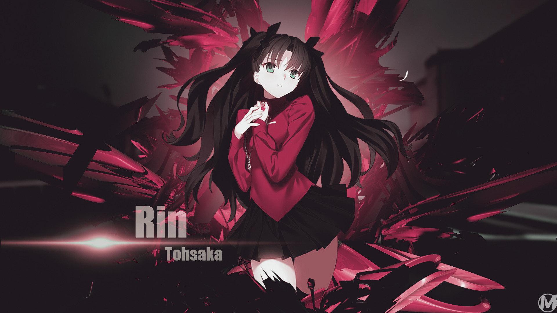 Rin Tohsaka Fate Stay Night Anime Mobile Wallpaper Rin  Background  Wallpapers