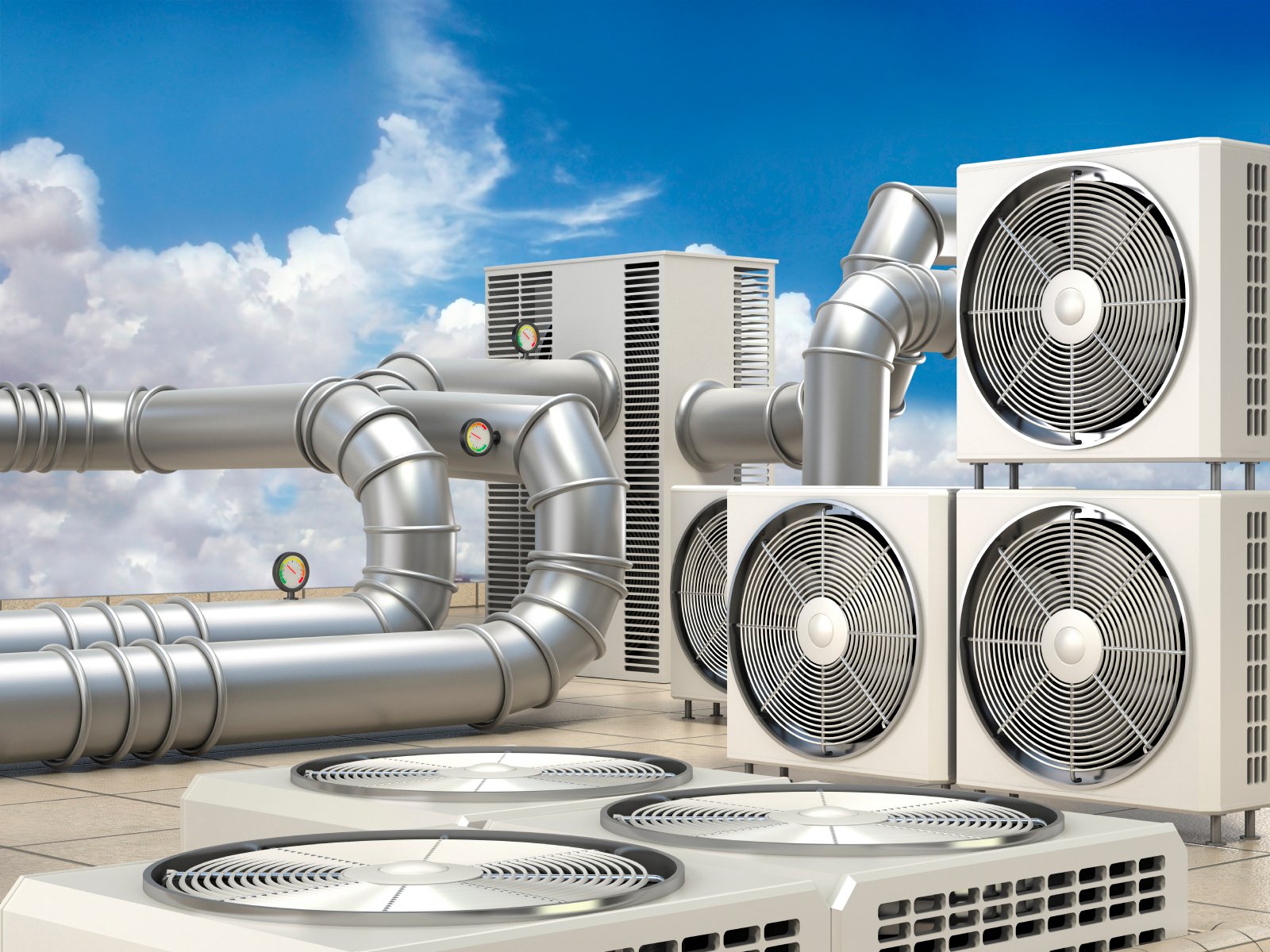 Image Of Hvac Equipment Ventilation And Air