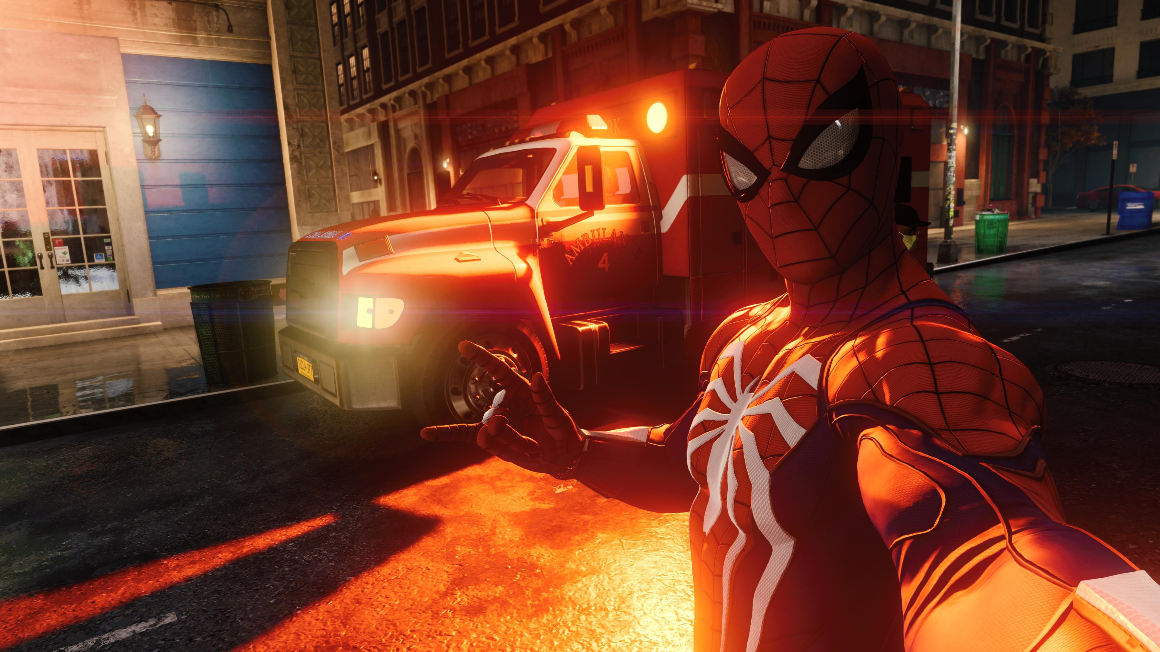 Spiderman Taking Selfie Ps4 2018 4k, HD Games, 4k Wallpaper