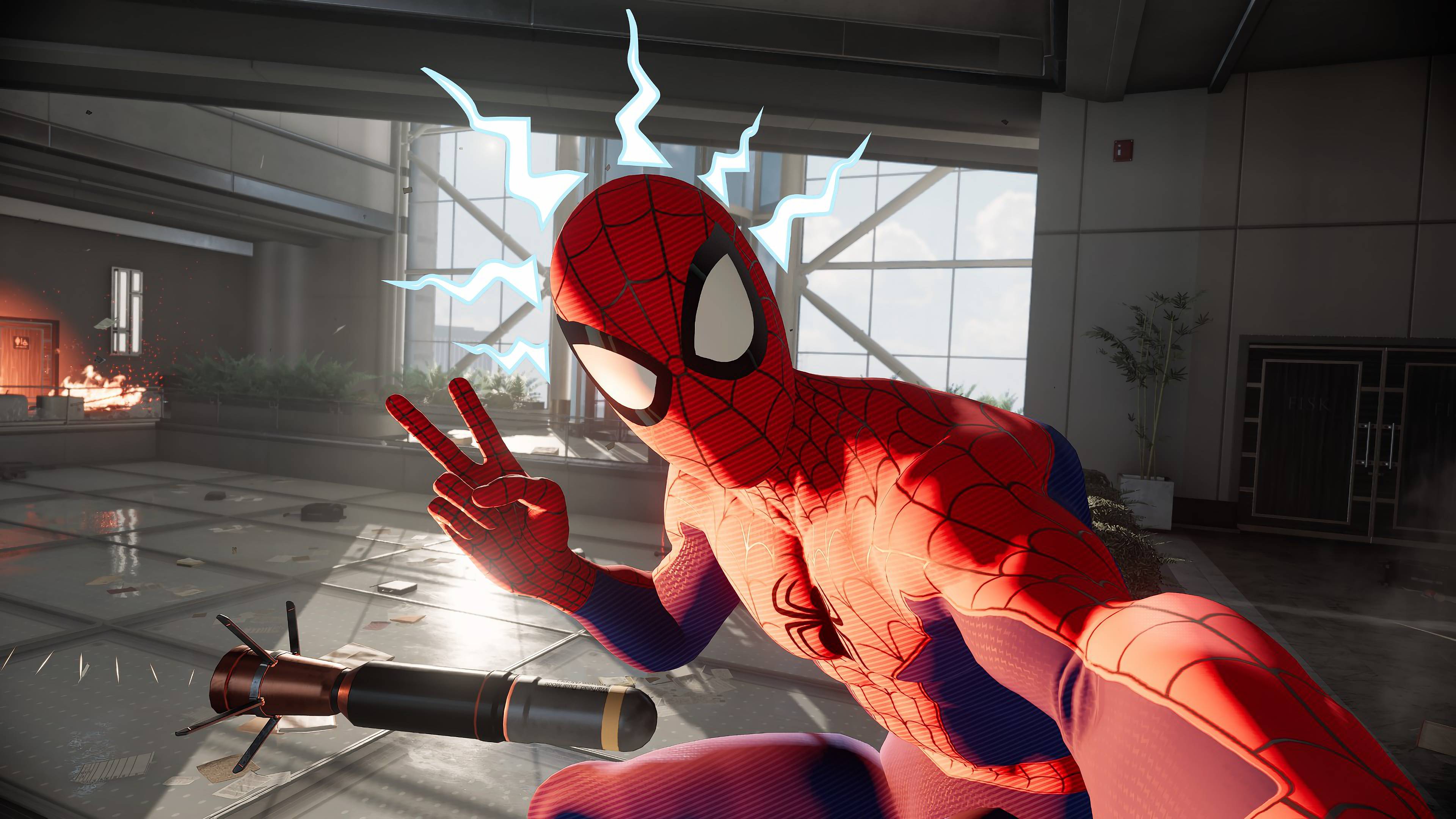 Spider Man Spider Sense PS4 Game 4K