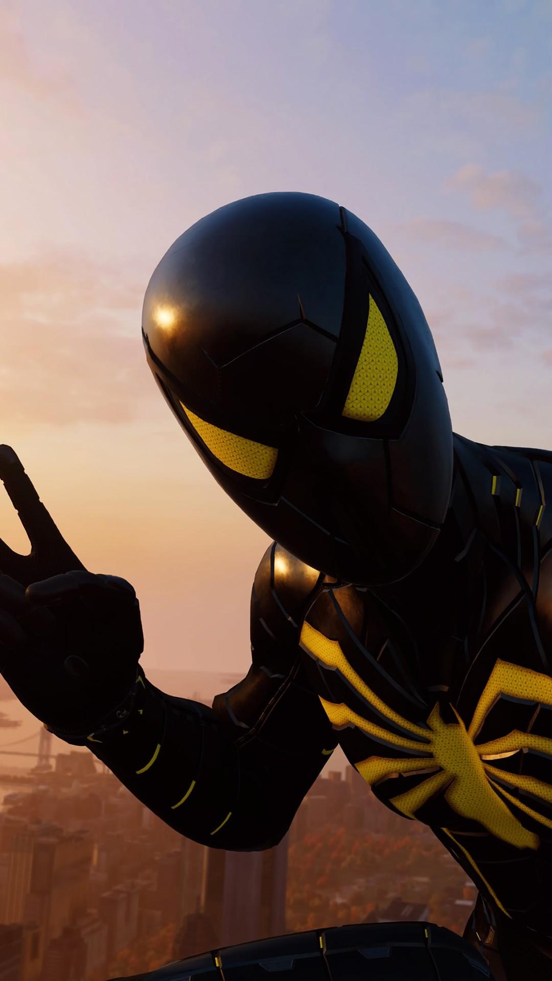 Spider Man Selfie 4K Wallpaper