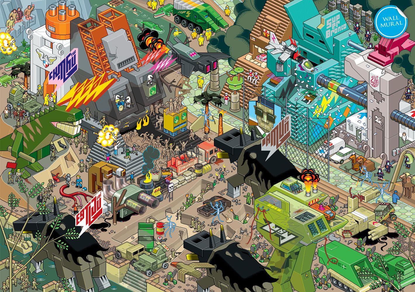 Eboy Wallpapers Wallpaper Cave