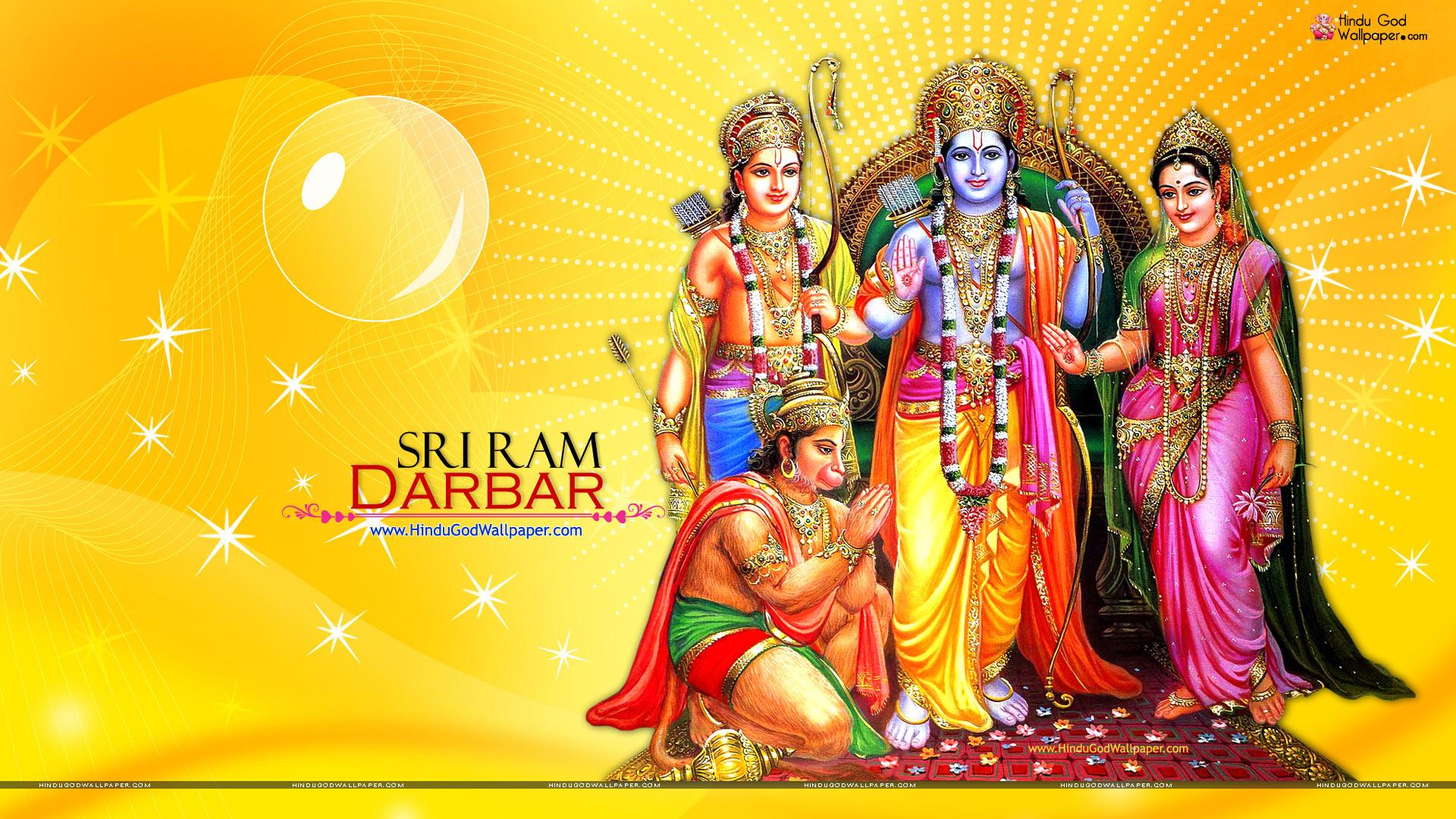 Shri Ram Darbar Wallpaper HD Free Download