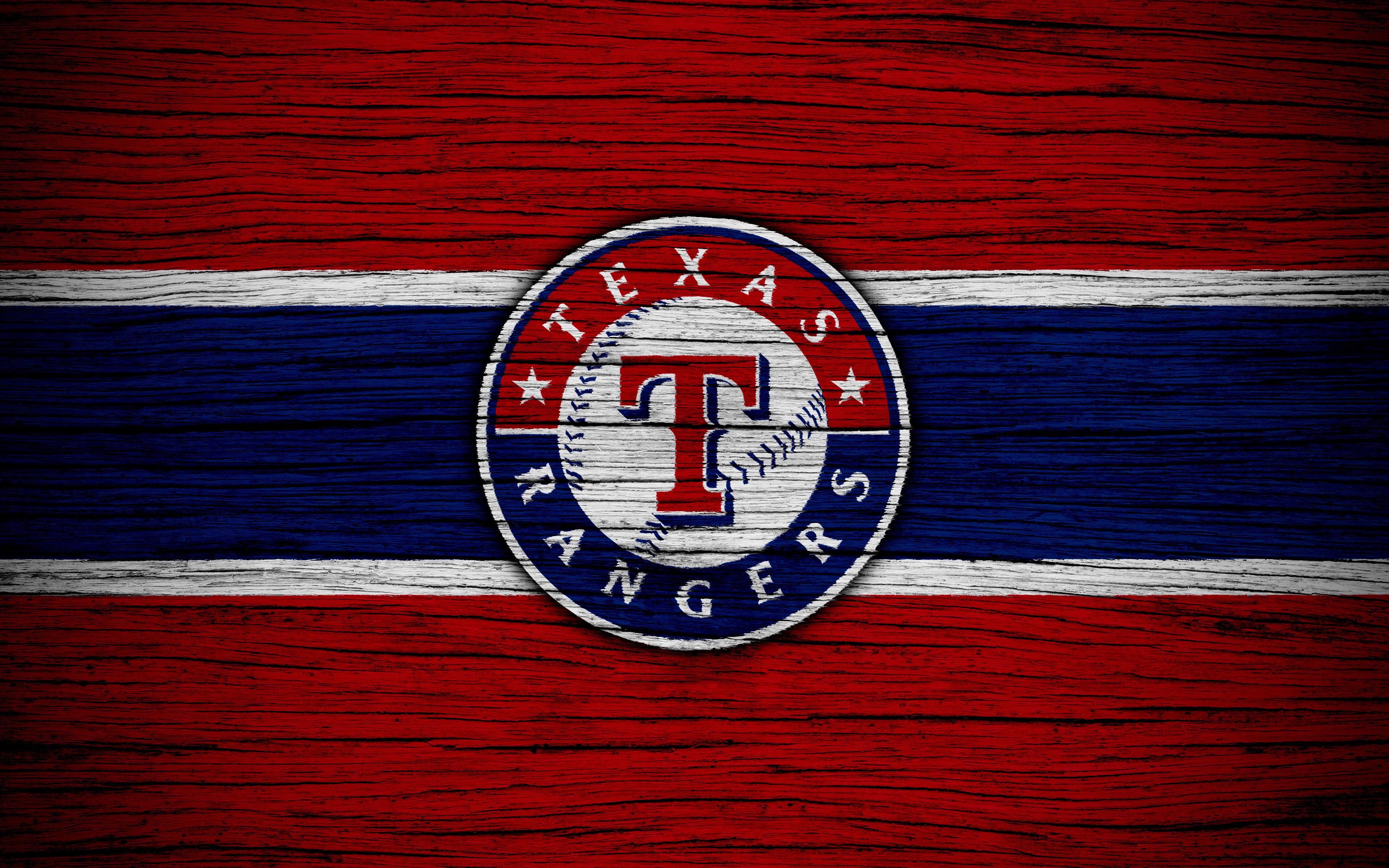 Texas Rangers Baseball Logo Wallpaper