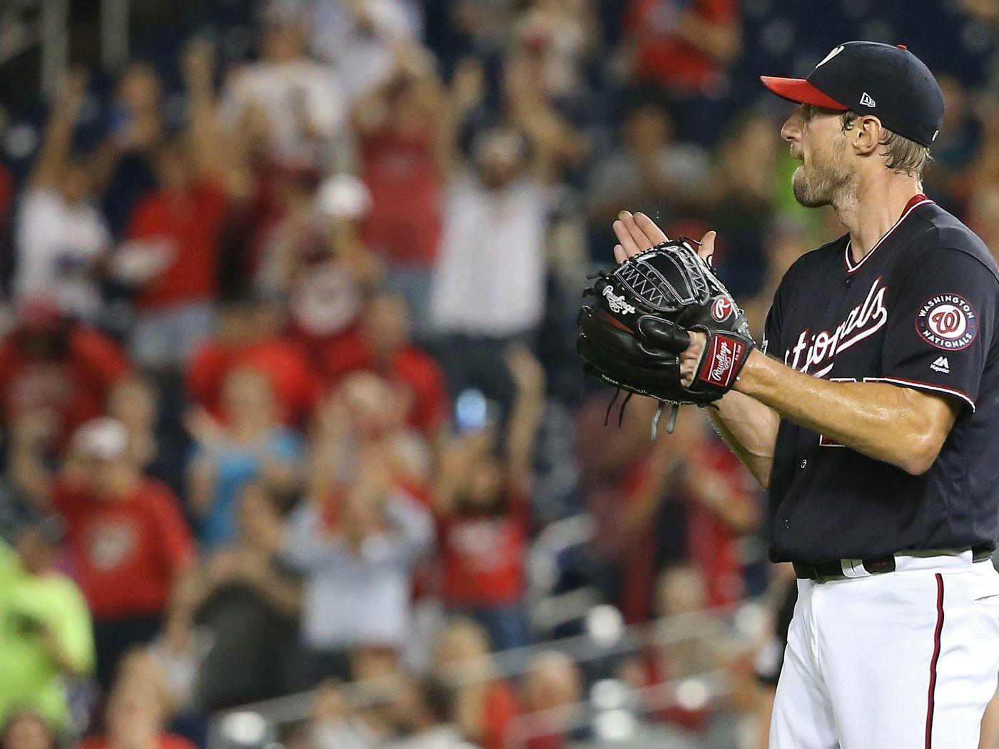 Washington Nationals' ace Max Scherzer on new catchers