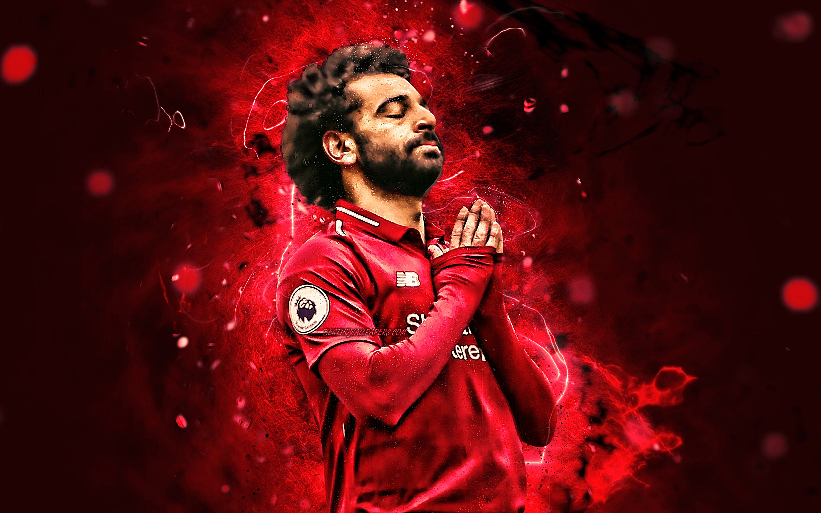 Download wallpaper Mohamed Salah, goal, Liverpool FC