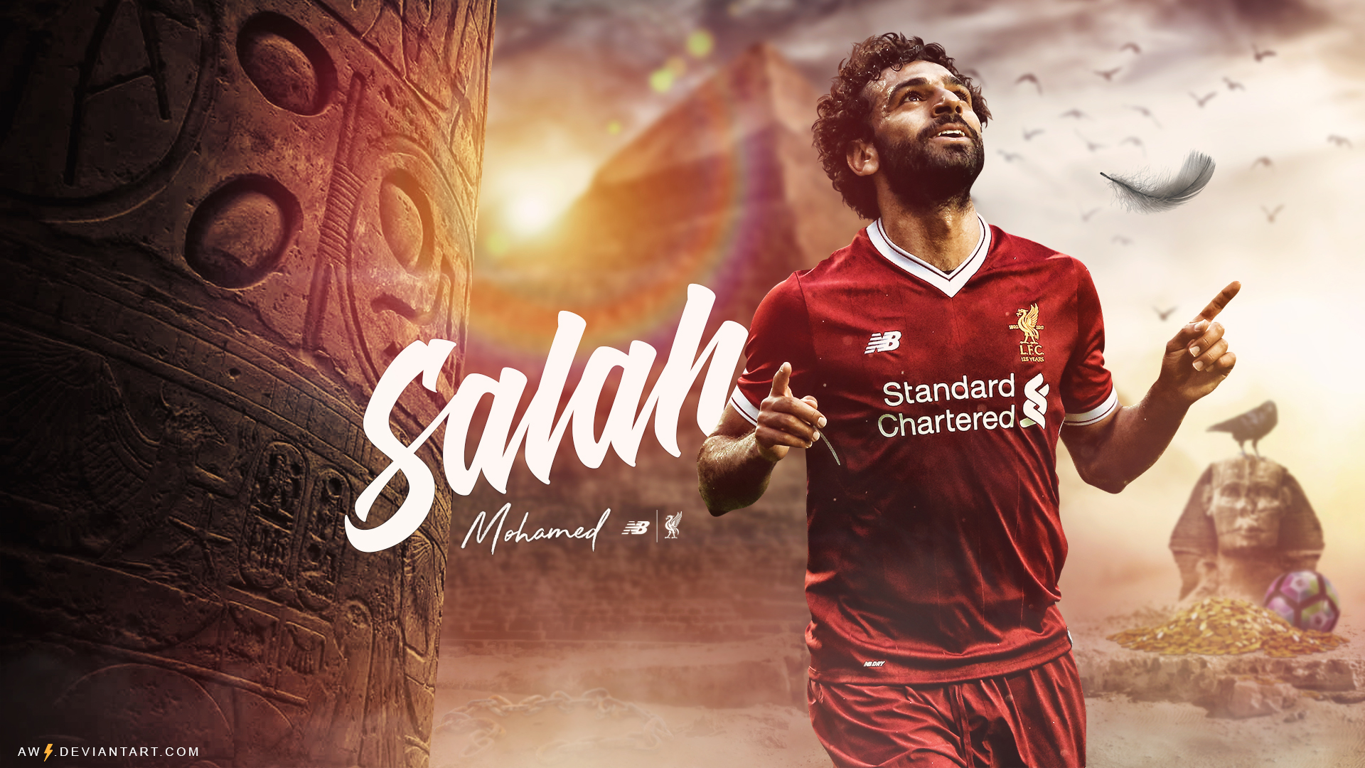 Mohamed Salah HD Wallpaper. Background Image