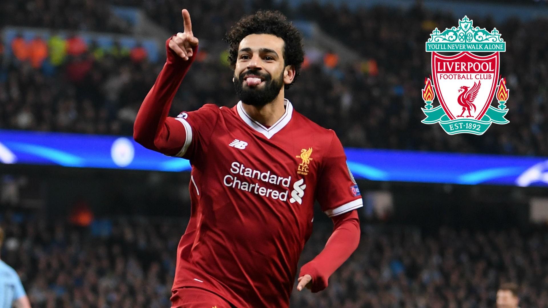 Liverpool Mohamed Salah Background Wallpaper HD Live