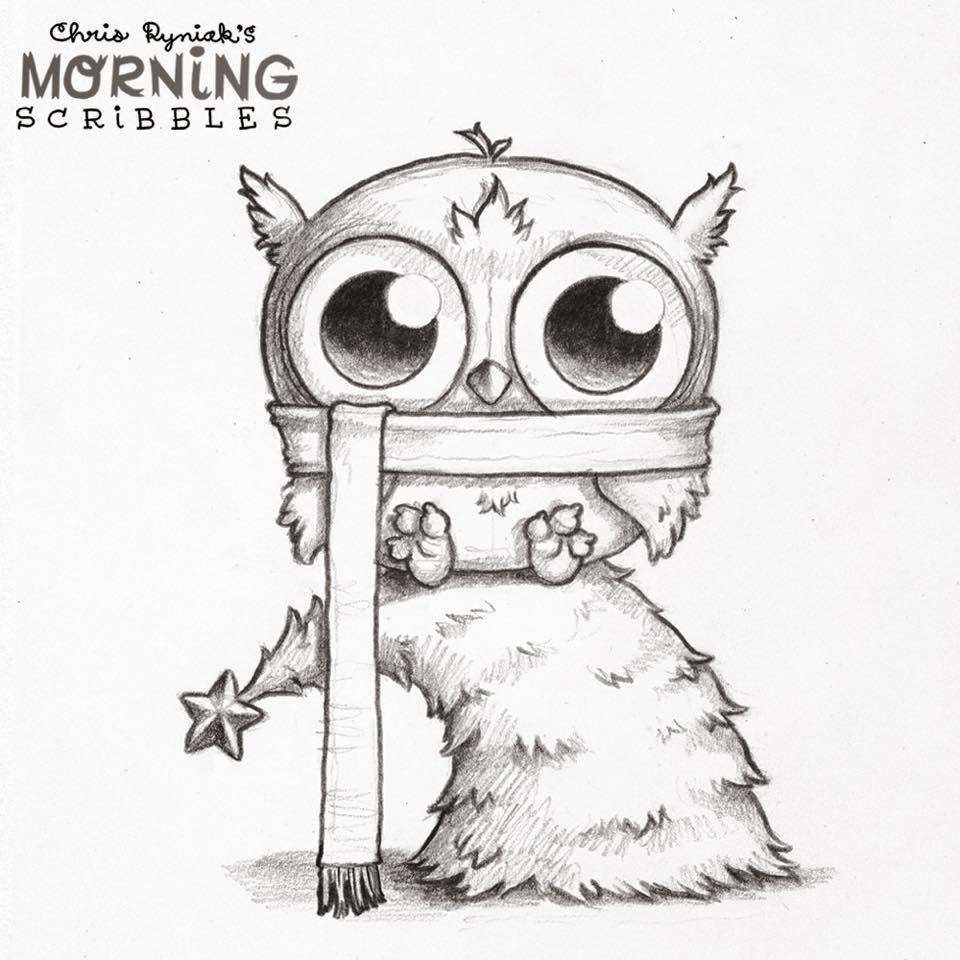 Chris Ryniak Scribbles. vh. Pencil drawings