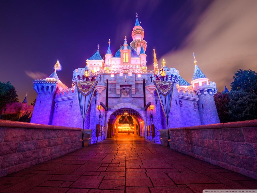 Sleeping Beauty Castle, Disneyland ❤ 4K HD Desktop