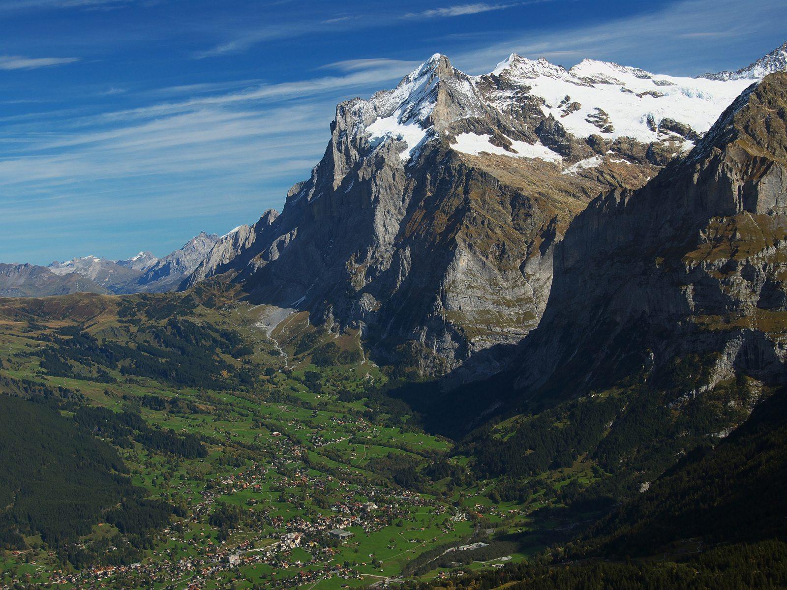 Eiger Mountain Grindelwald Switzerland Wallpapers - Wallpaper Cave