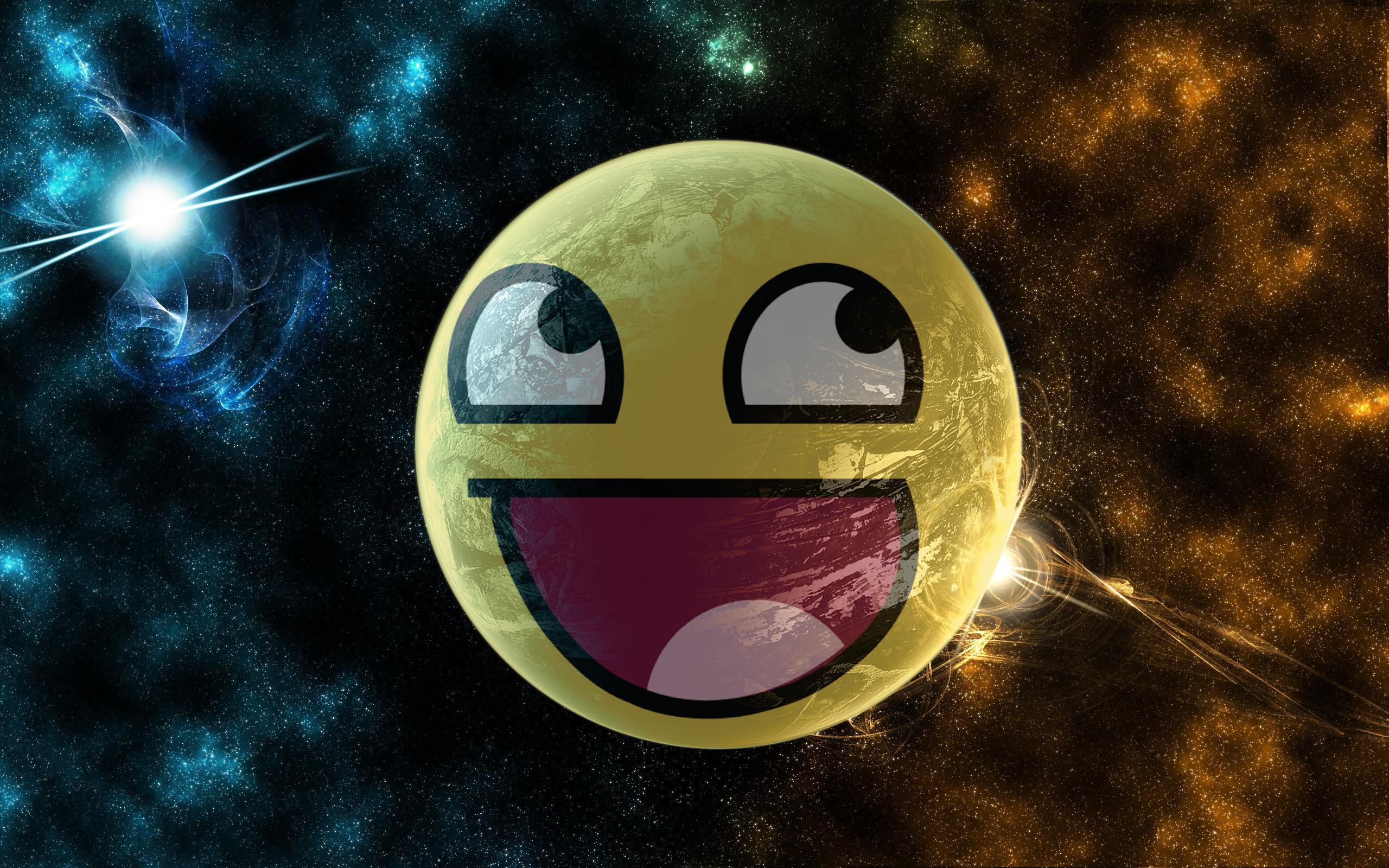 awesome smiley face explosion